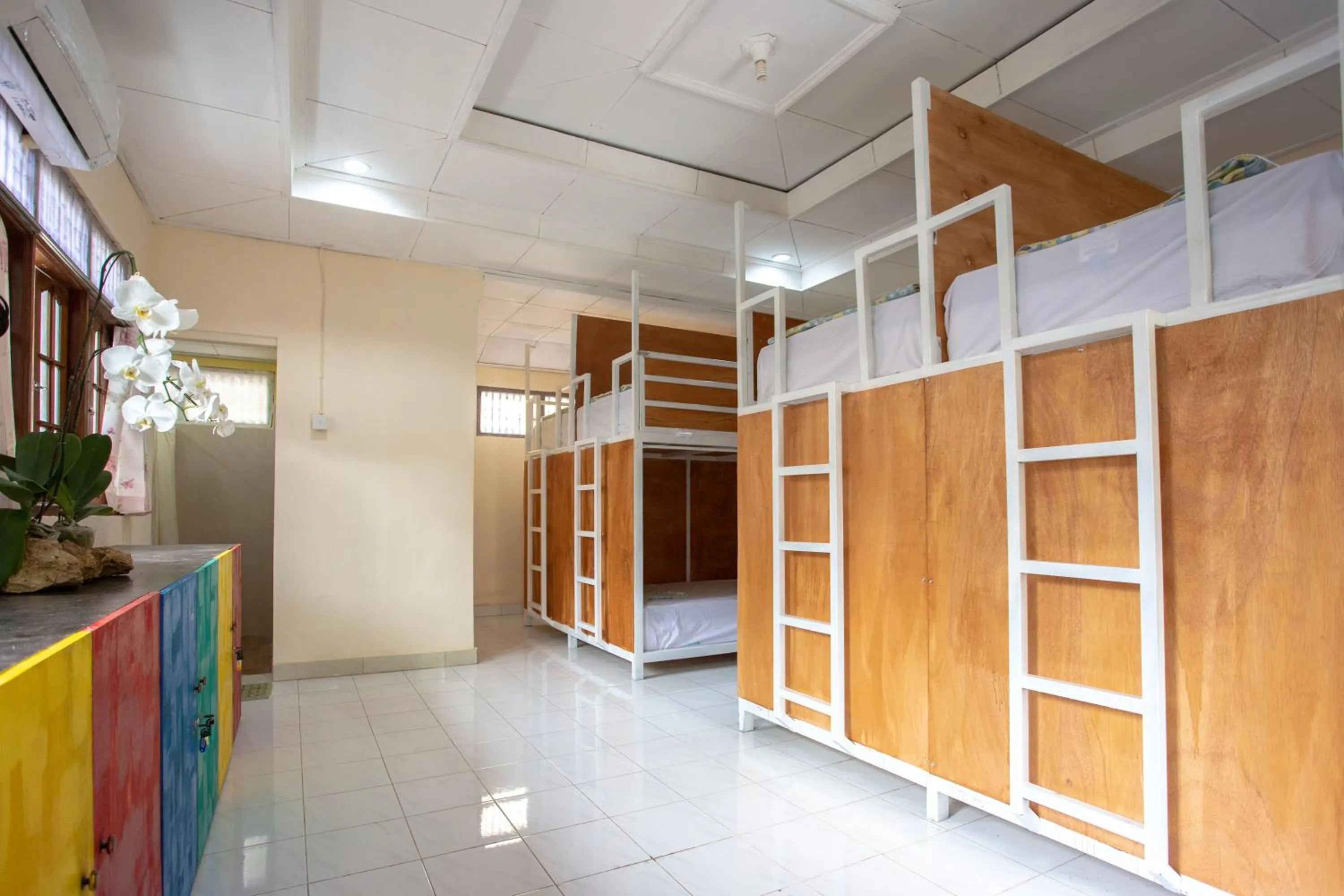 bunk bed in Nushe Hostel & Room