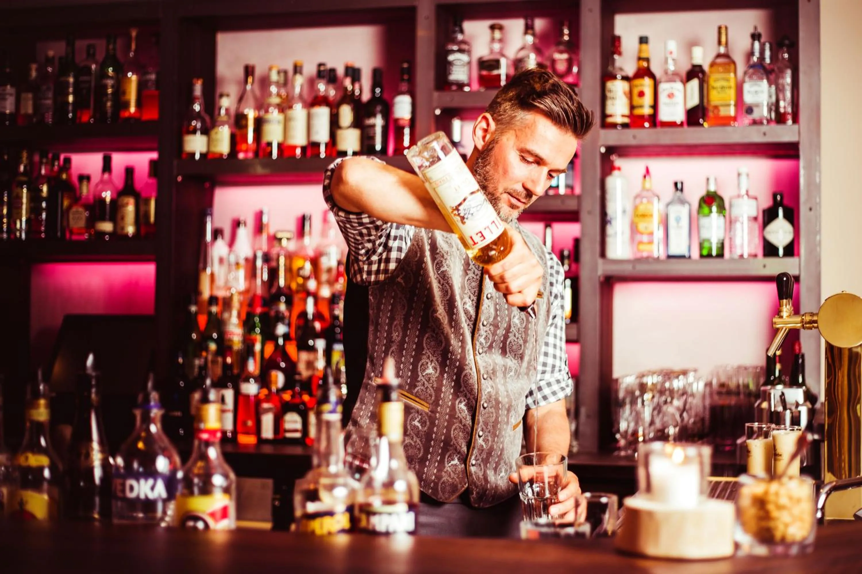 Lounge or bar in Romantischer Winkel RoLigio & Wellness Resort