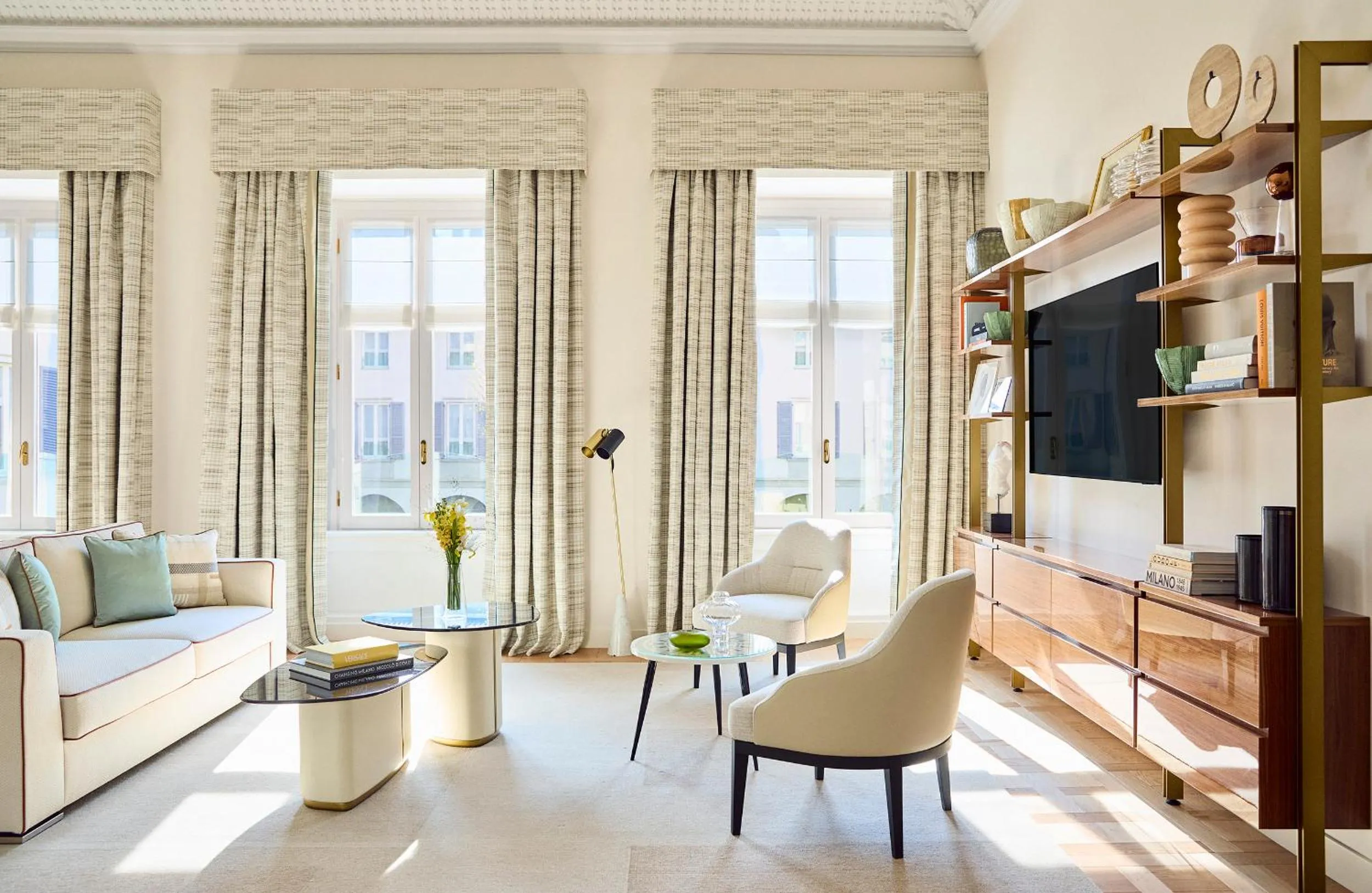 Bedroom in Four Seasons Hotel Milano