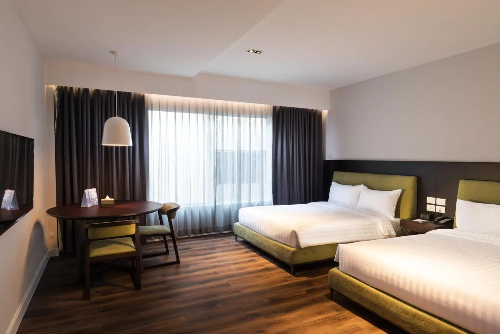 Bed in S Ram Leisure Hotel