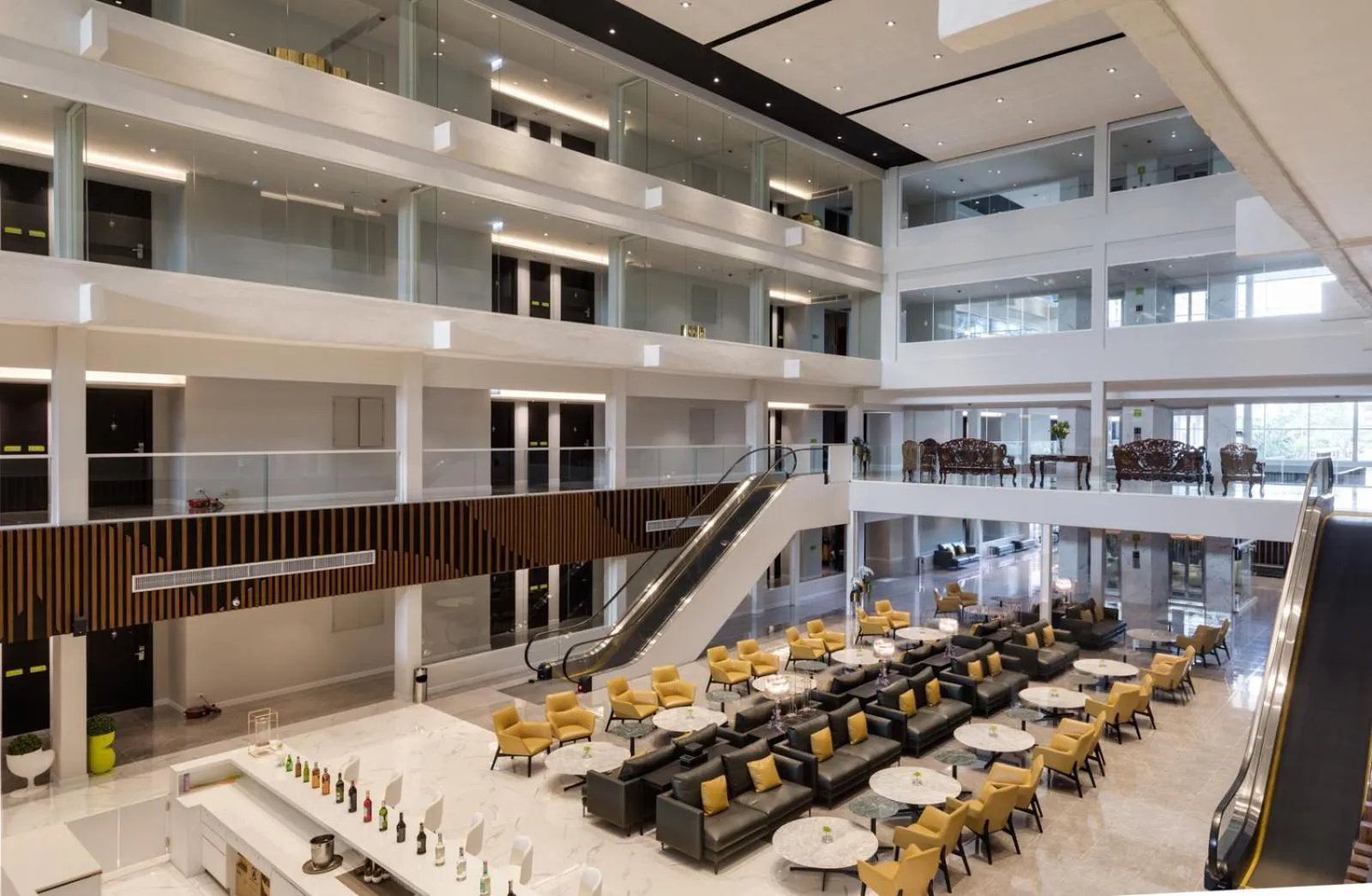 Lobby or reception in S Ram Leisure Hotel