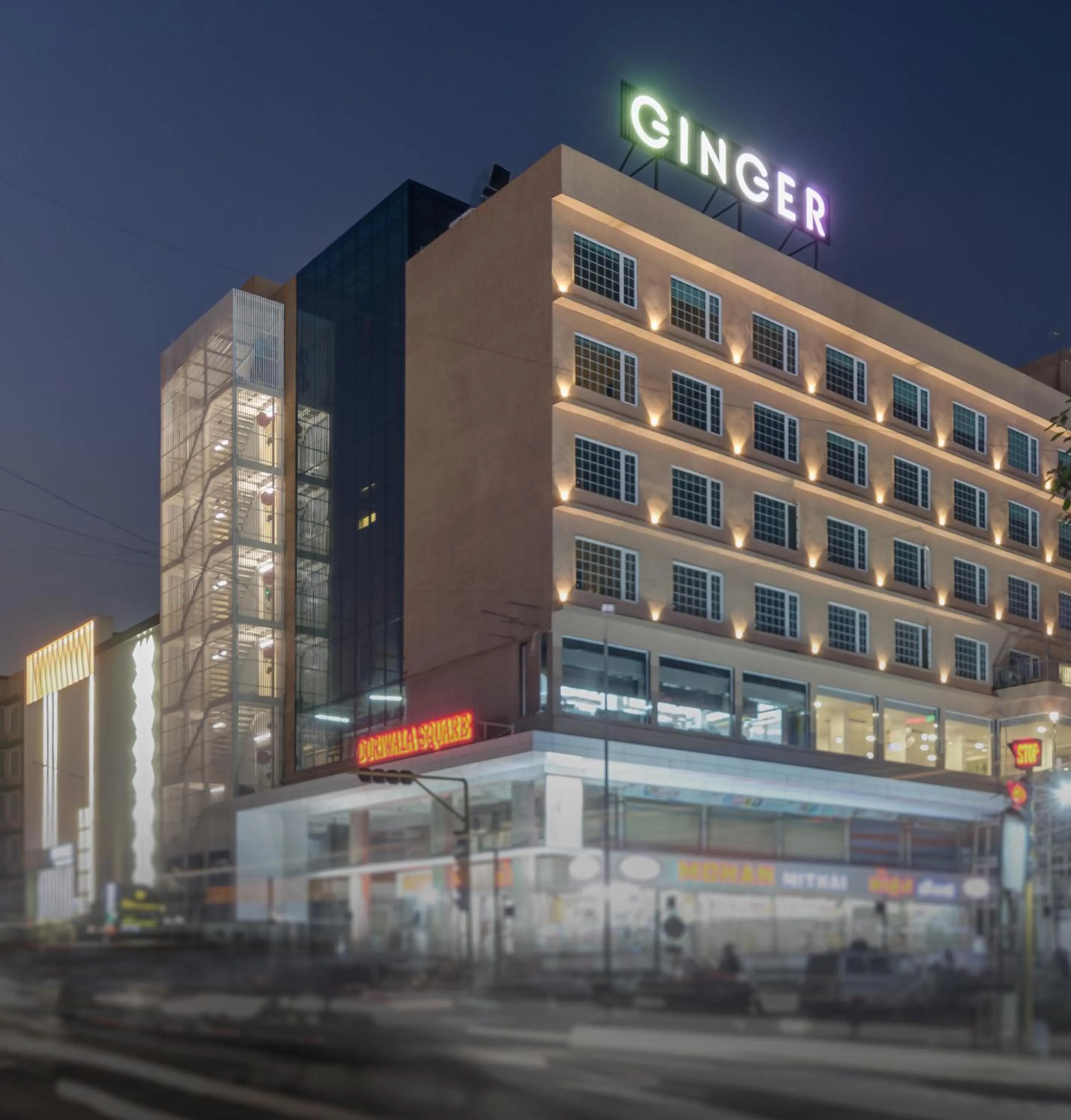 Property building in Ginger Surat City Centre
