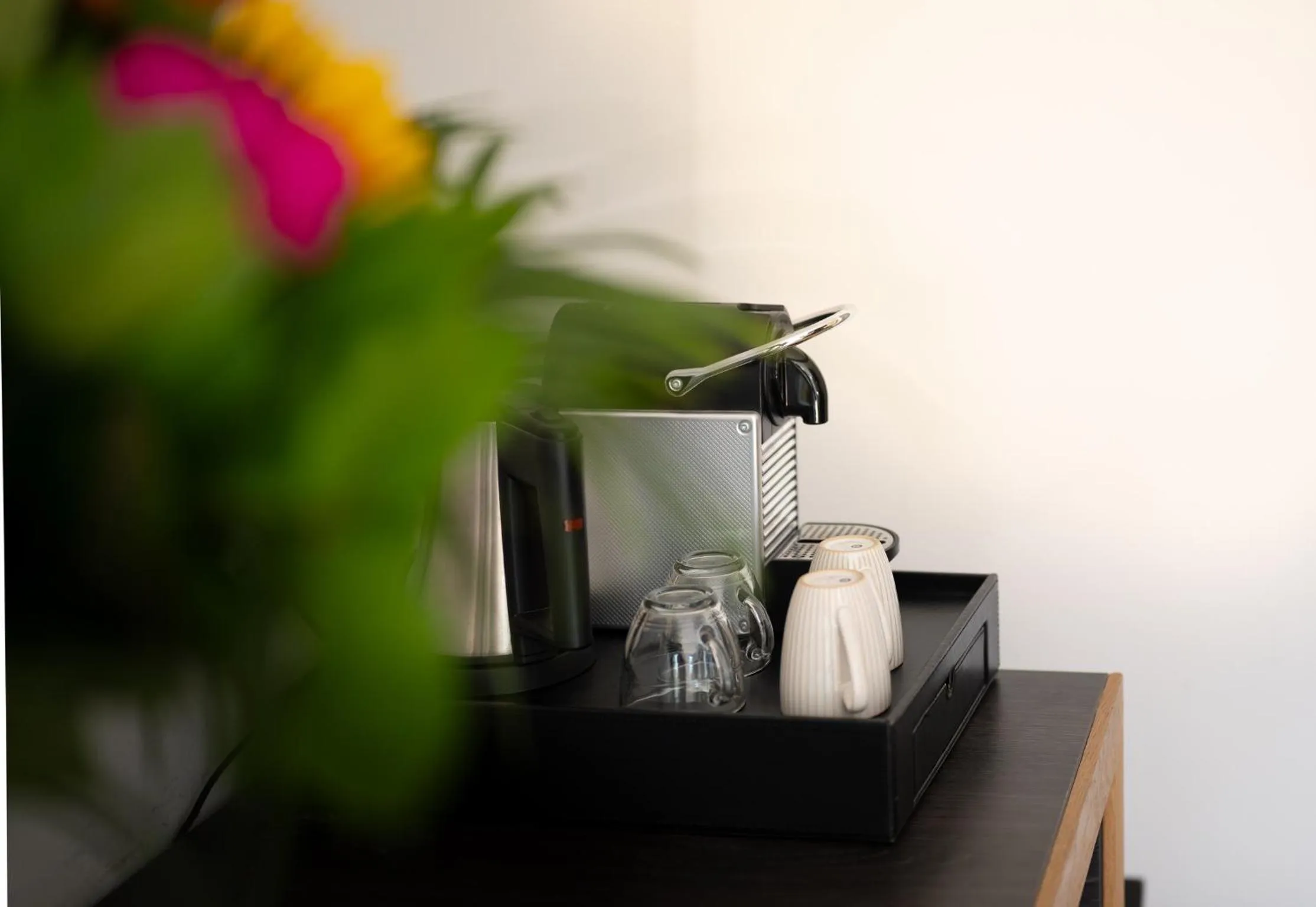 Coffee/tea facilities in Boutique Hotel Karel de Stoute