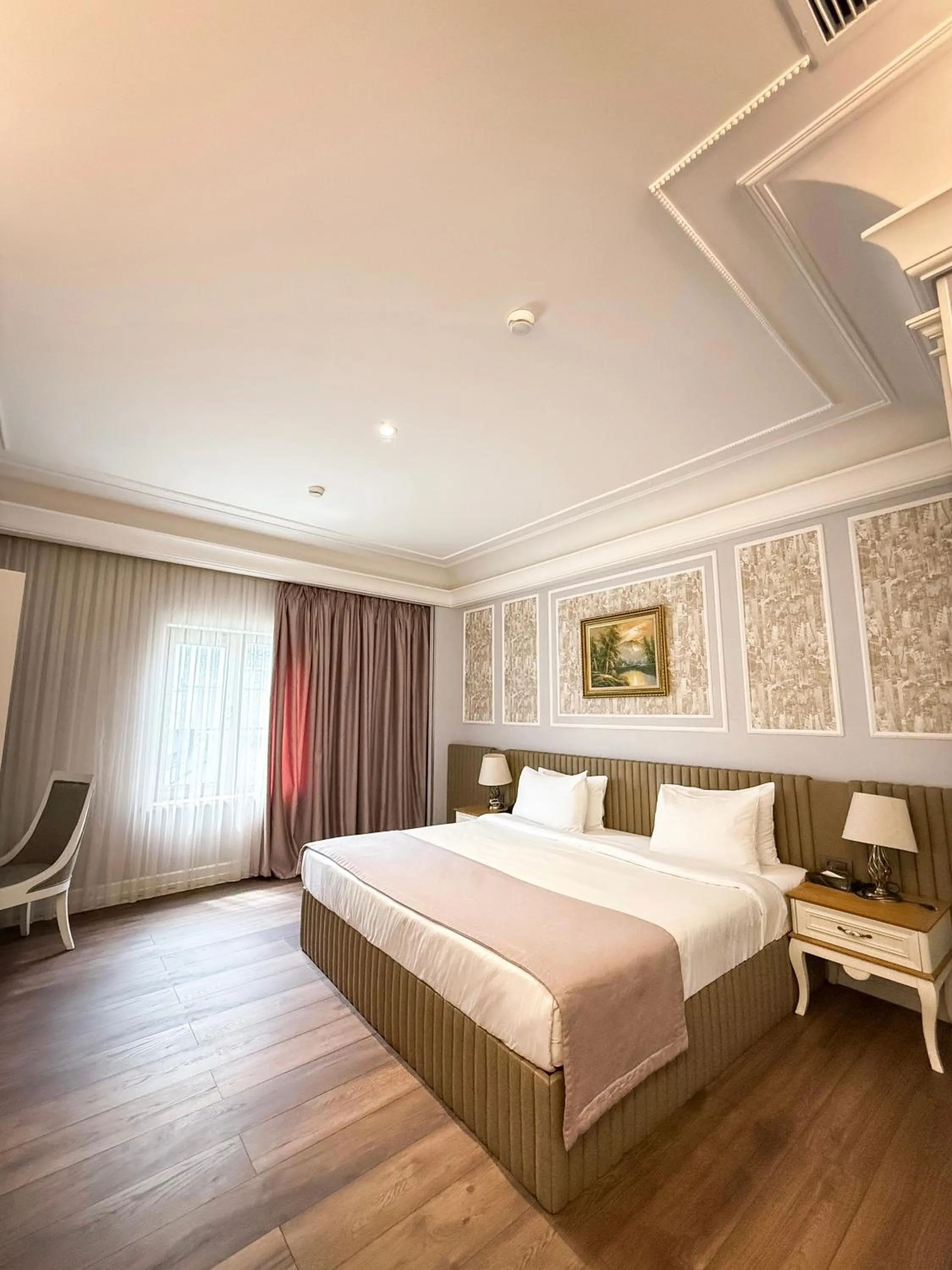 Bed in Theatrum Hotel Baku
