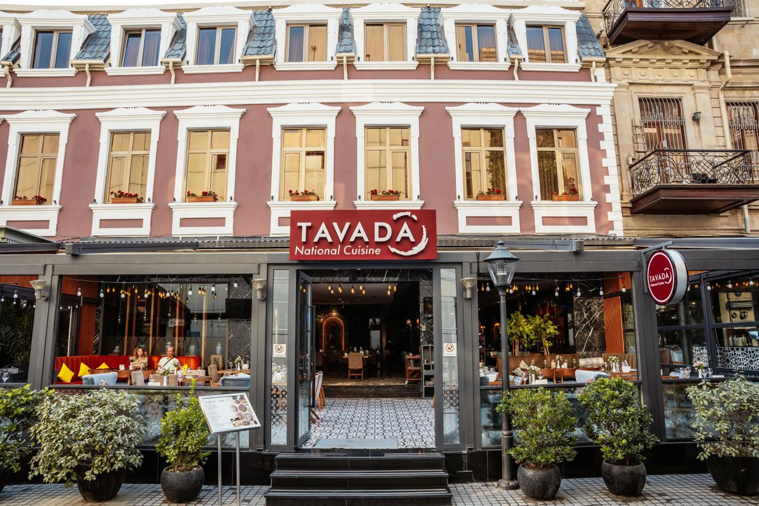 Facade/entrance in Theatrum Hotel Baku