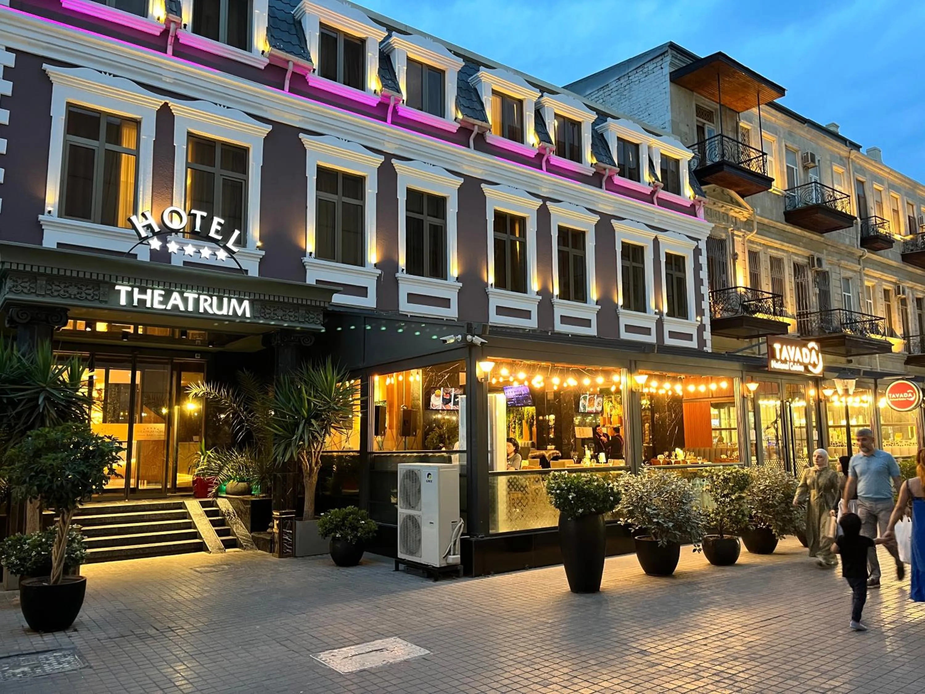 Property building in Theatrum Hotel Baku