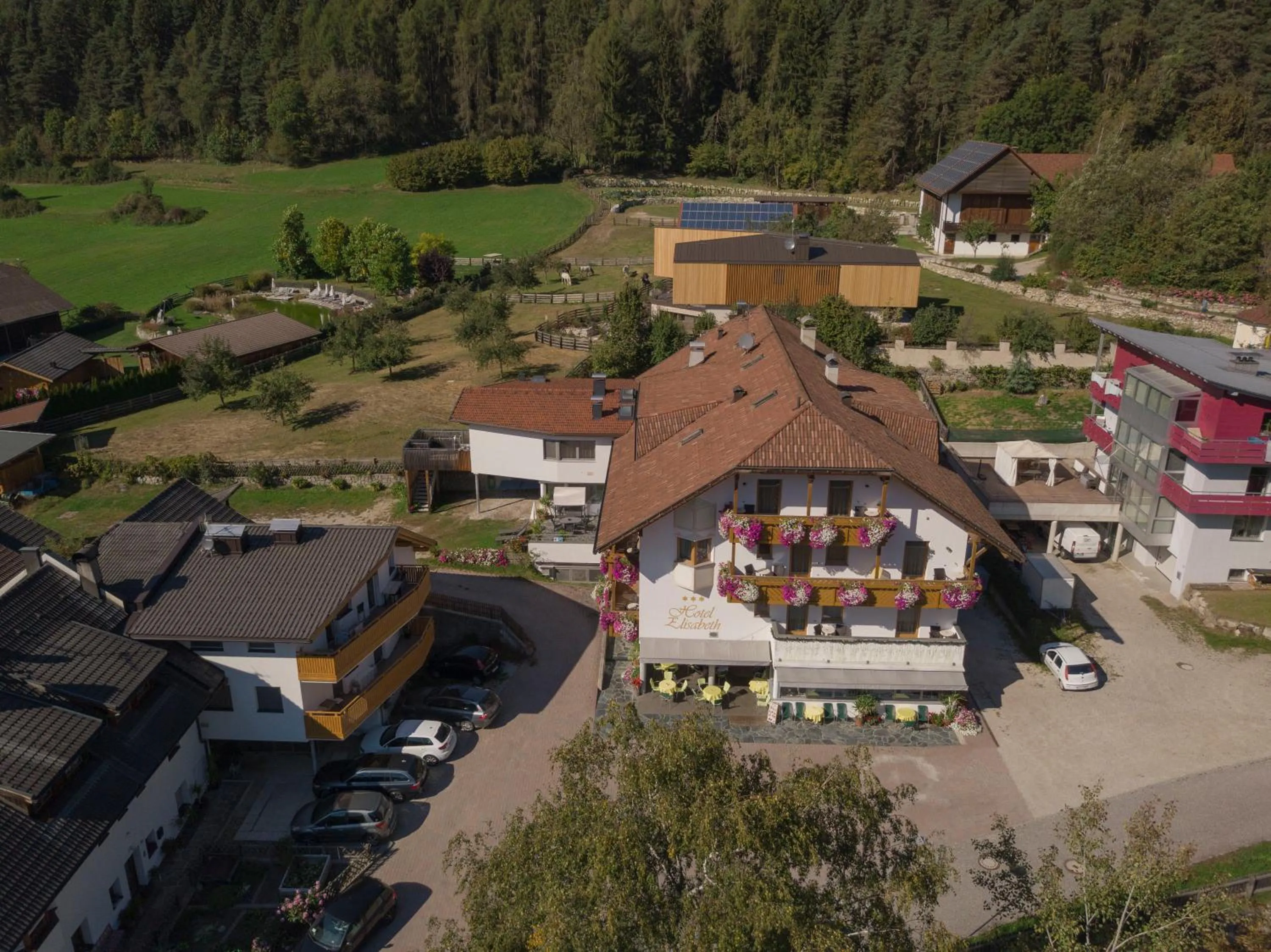 Bird's eye view in Hotel Elisabeth