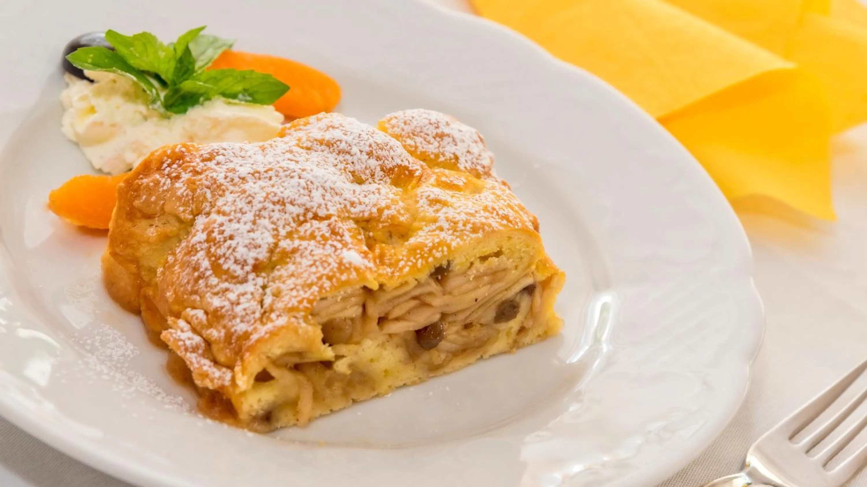 Food close-up in Hotel Elisabeth