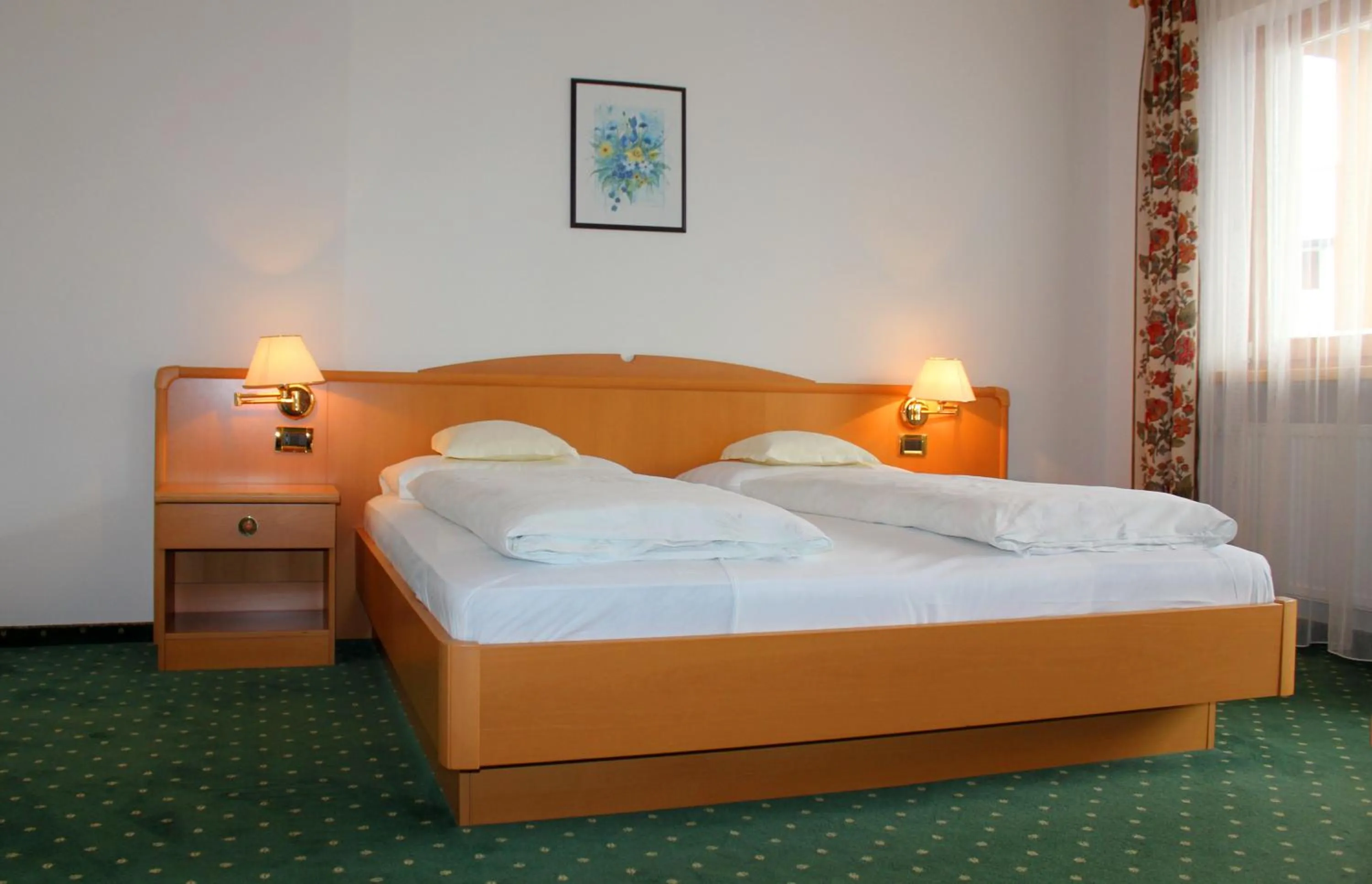 Bed in Hotel Elisabeth