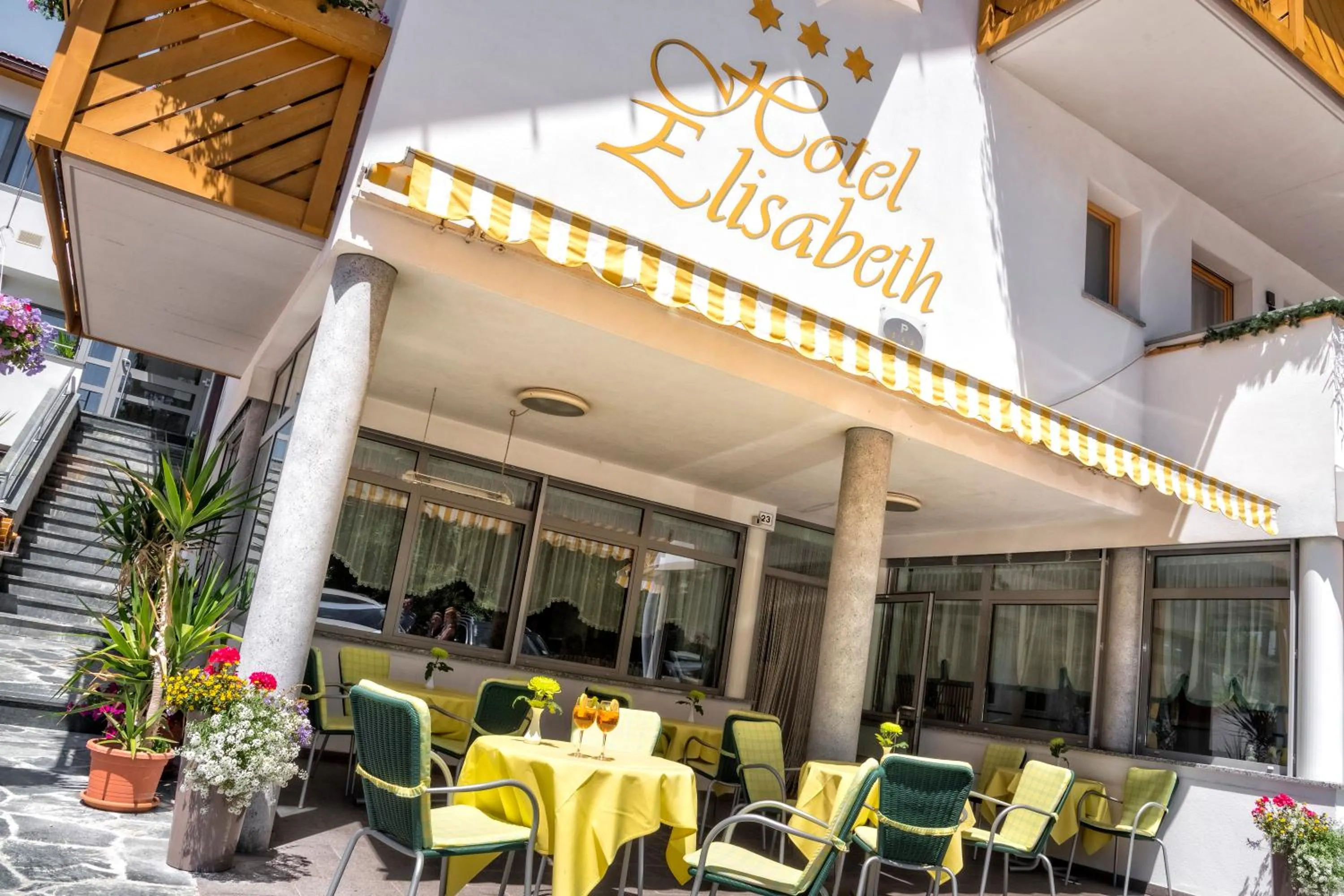 Balcony/Terrace in Hotel Elisabeth