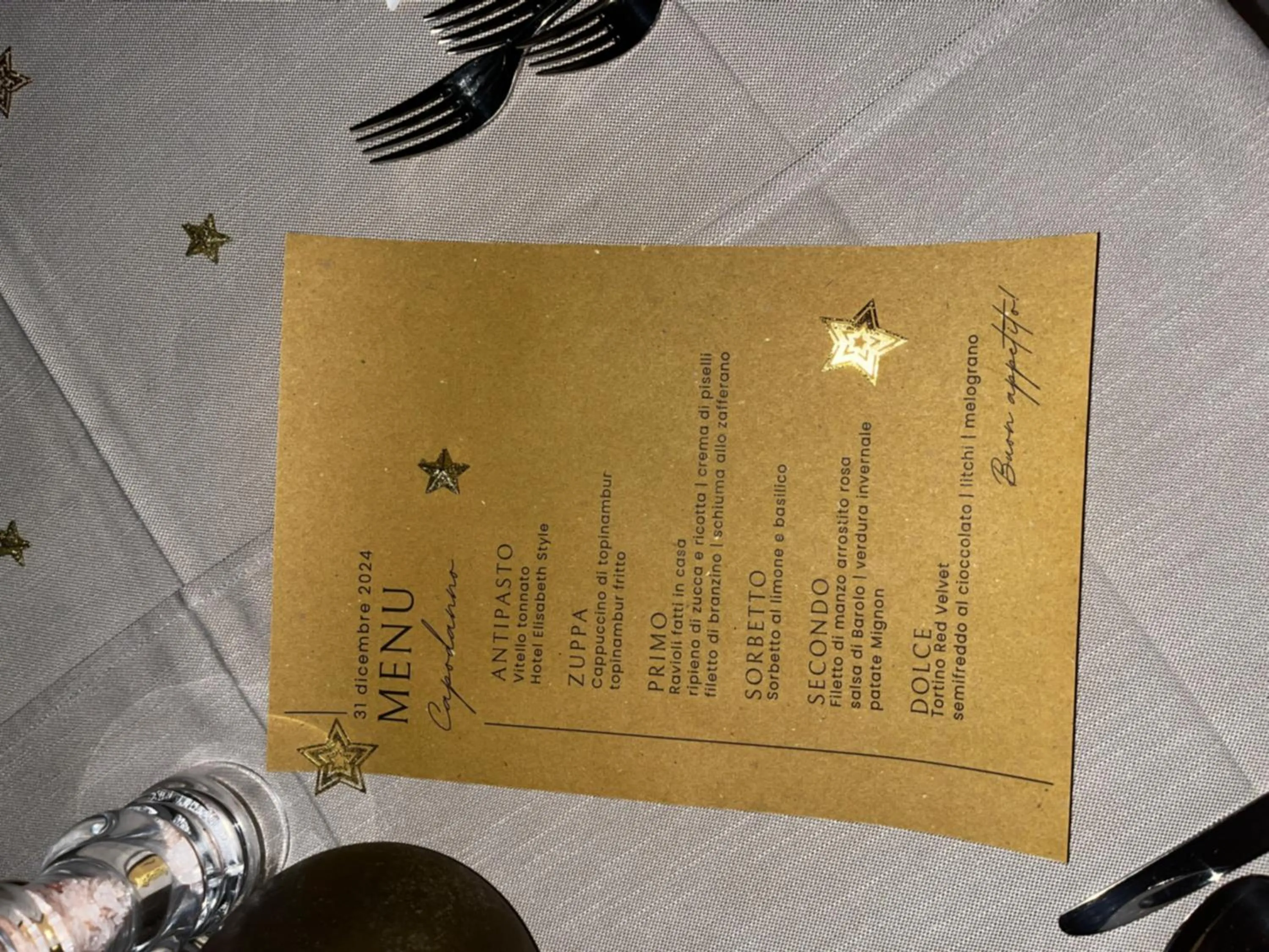 Food in Hotel Elisabeth