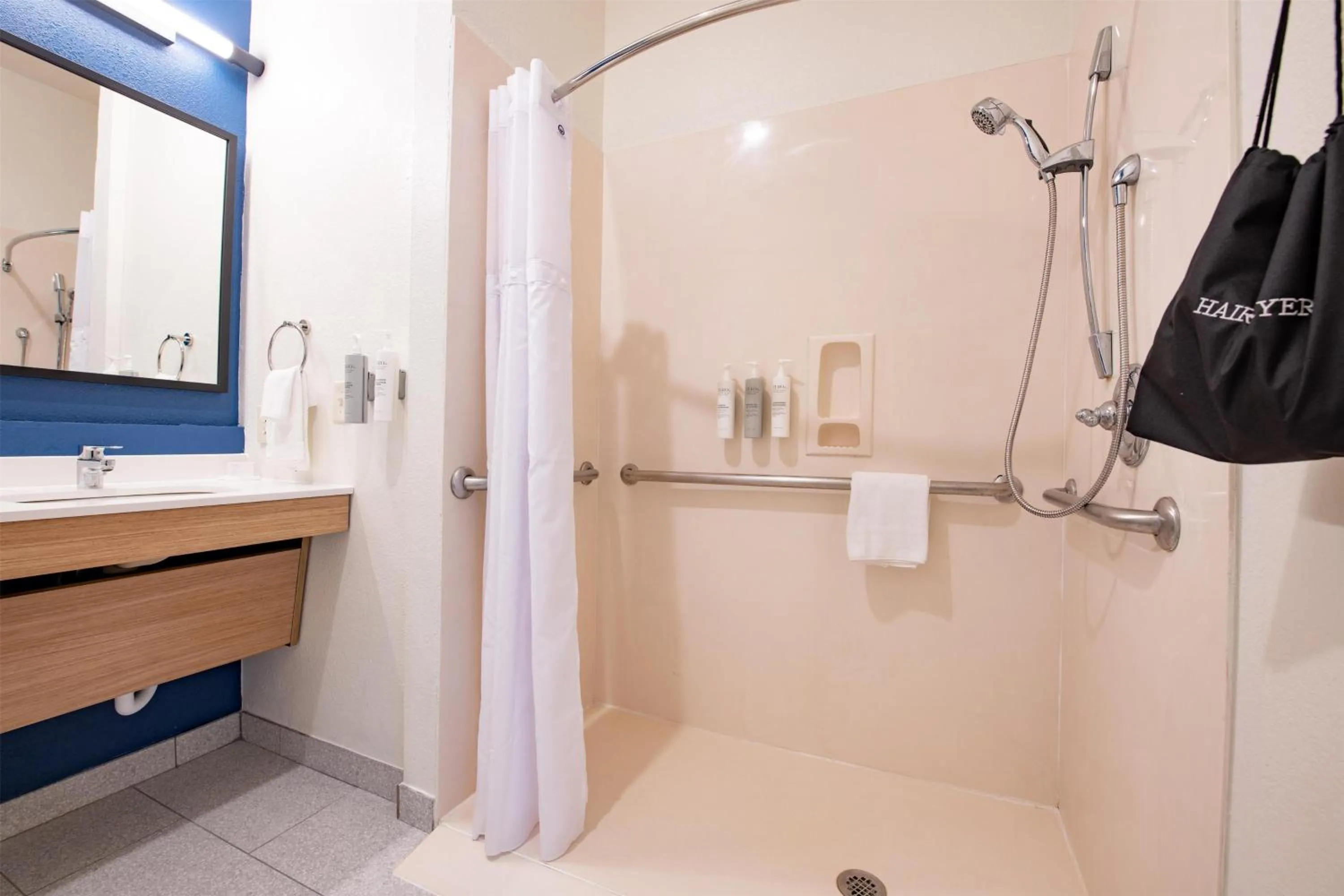 Bathroom in Spark By Hilton Lafayette South