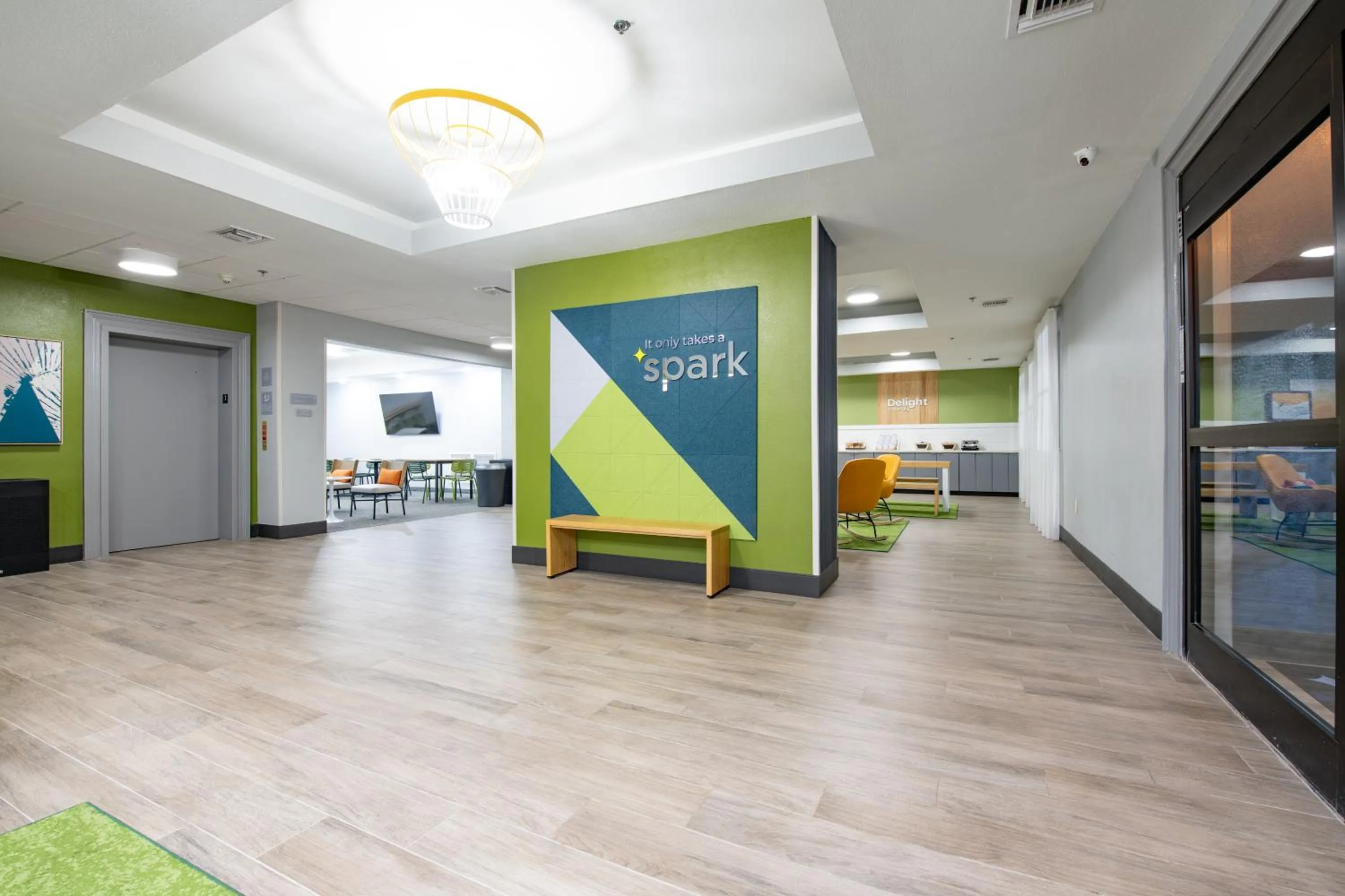 Lobby or reception in Spark By Hilton Lafayette South