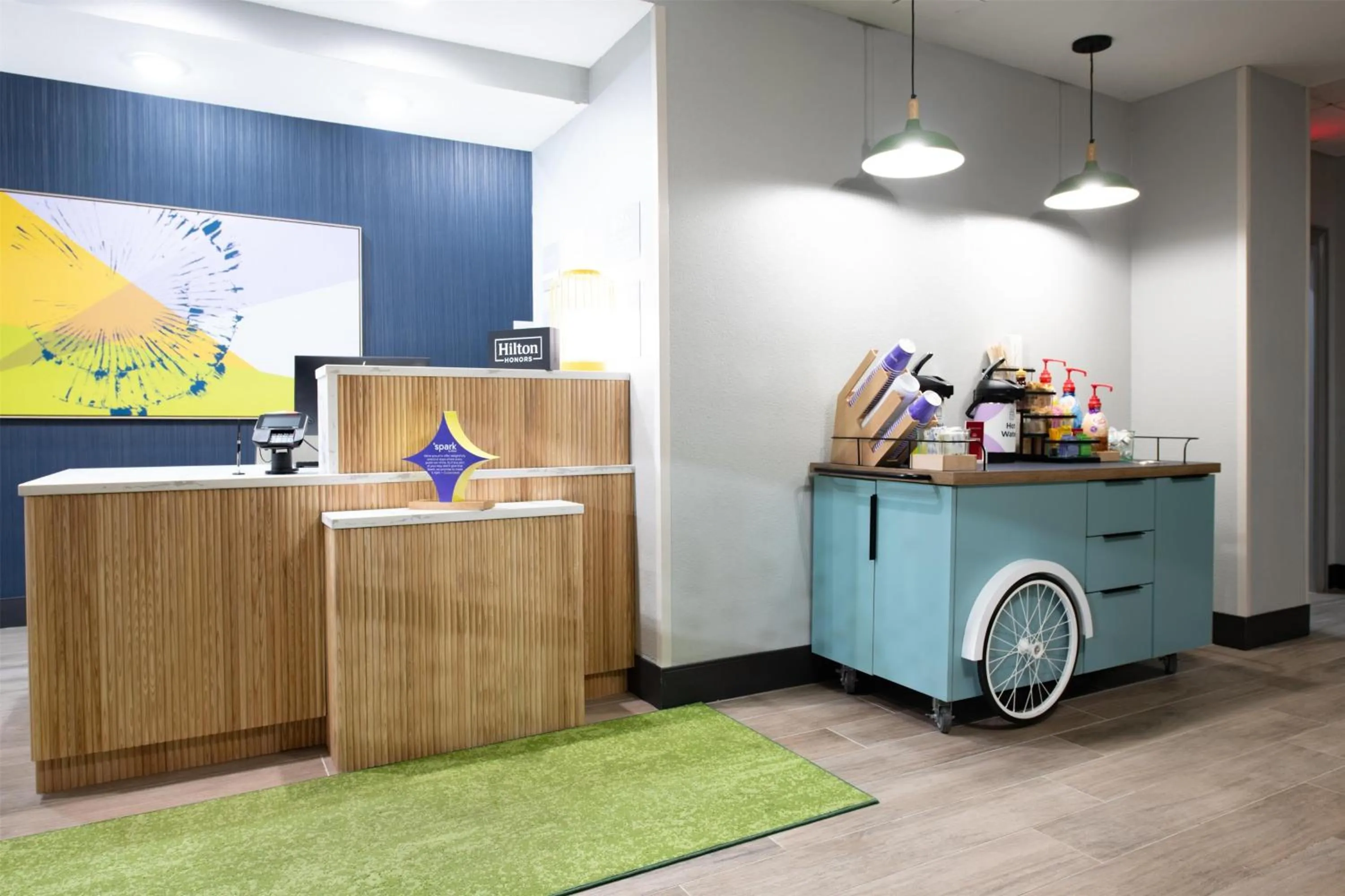 Lobby or reception in Spark By Hilton Lafayette South