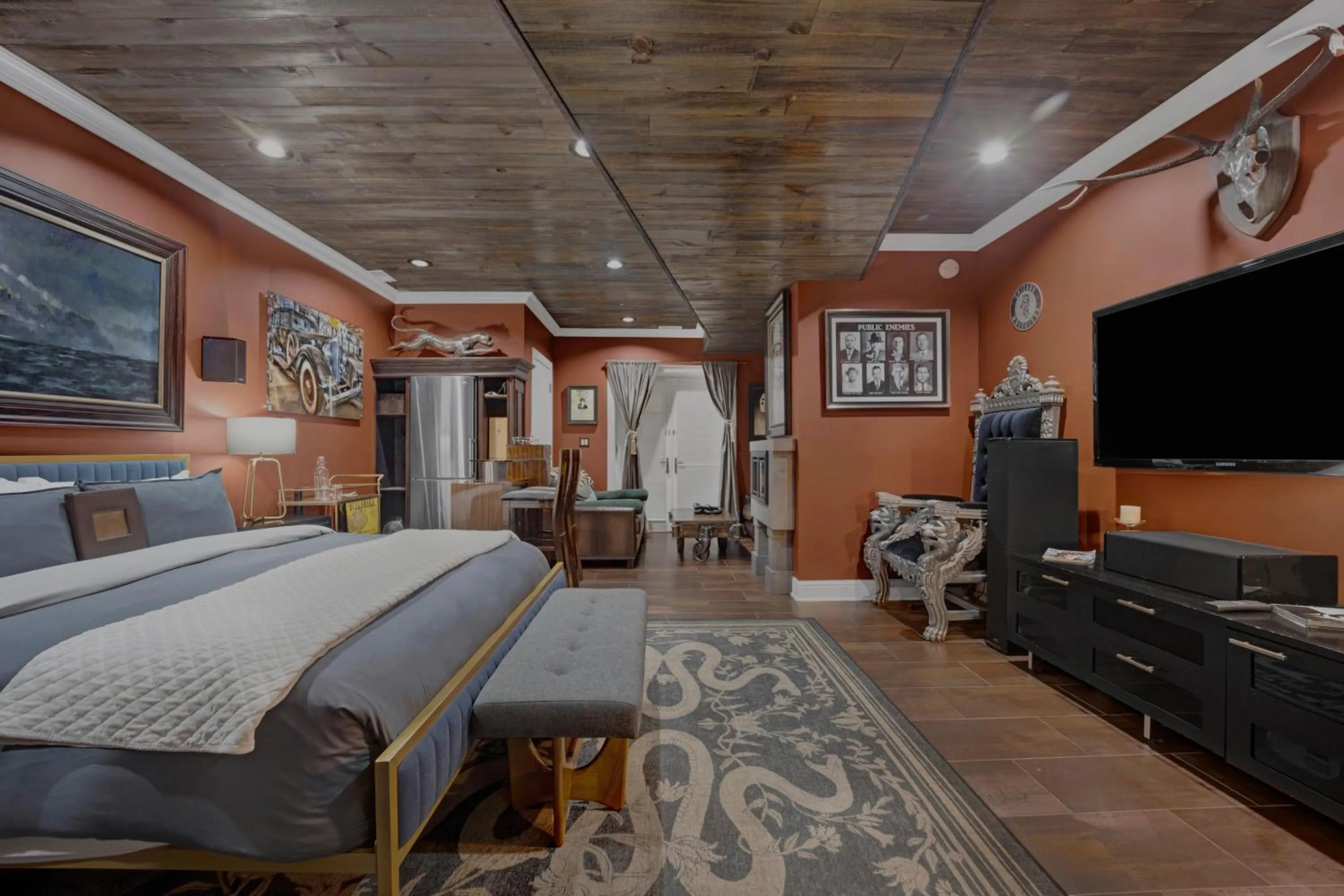 Bed in Villa D' Citta