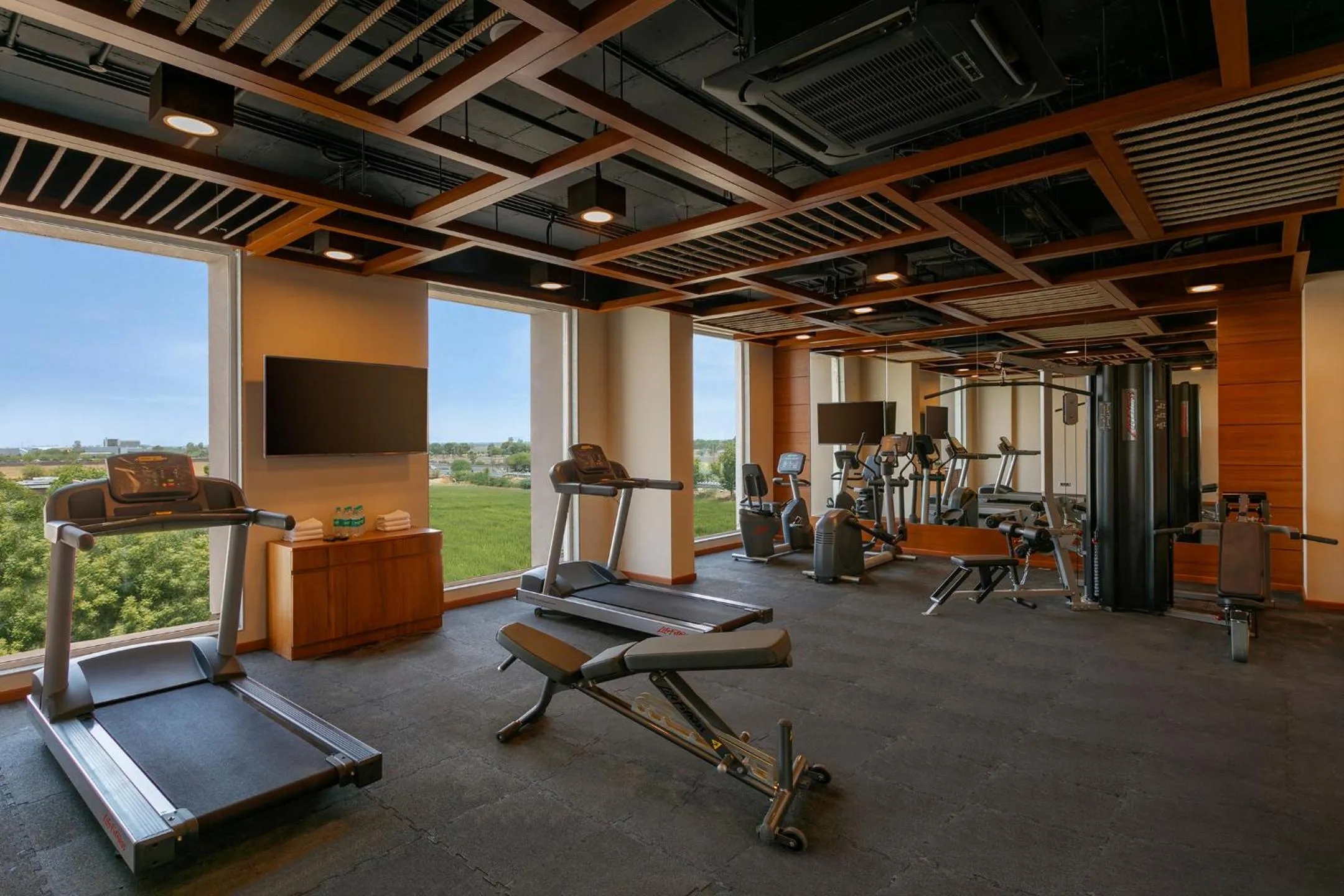 Fitness centre/facilities in Ginger Sanand