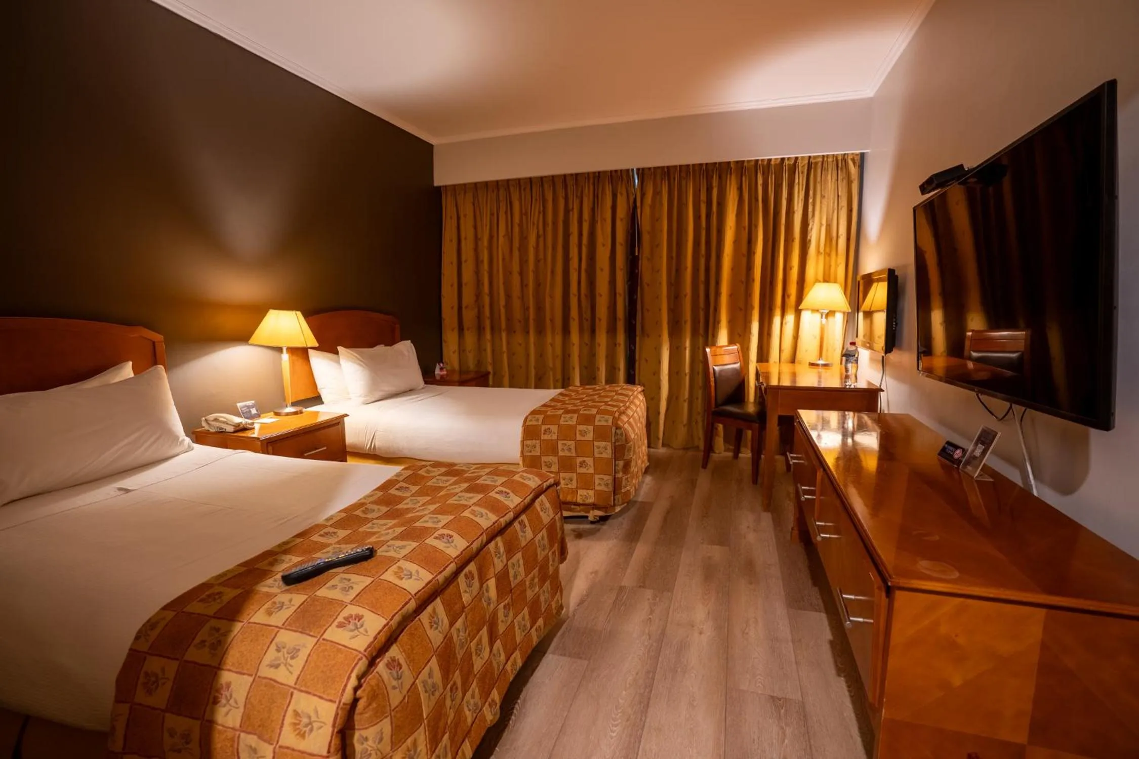 Decorative detail, Bed in Hotel Agua del Desierto