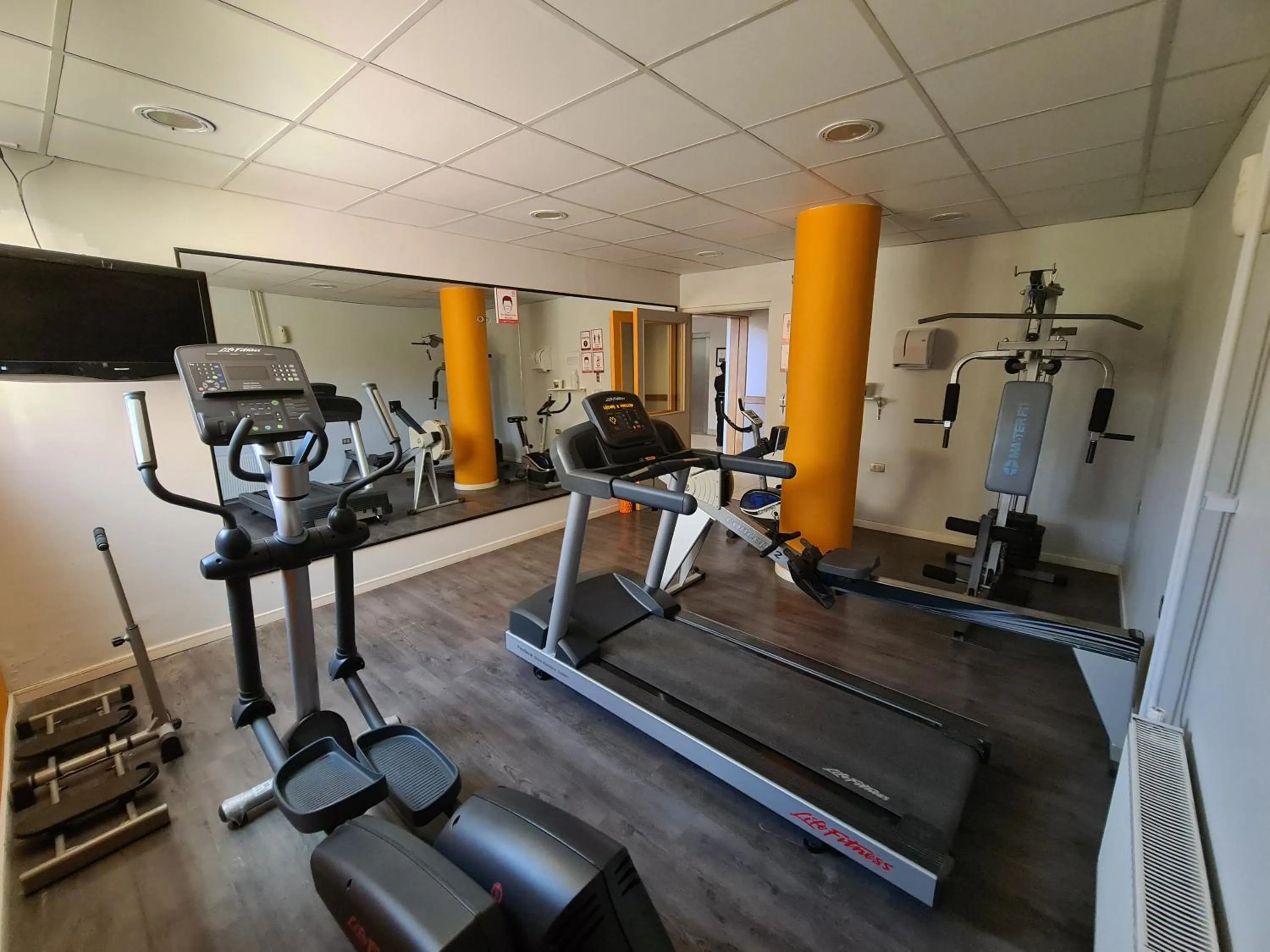Fitness centre/facilities in Hotel Agua del Desierto