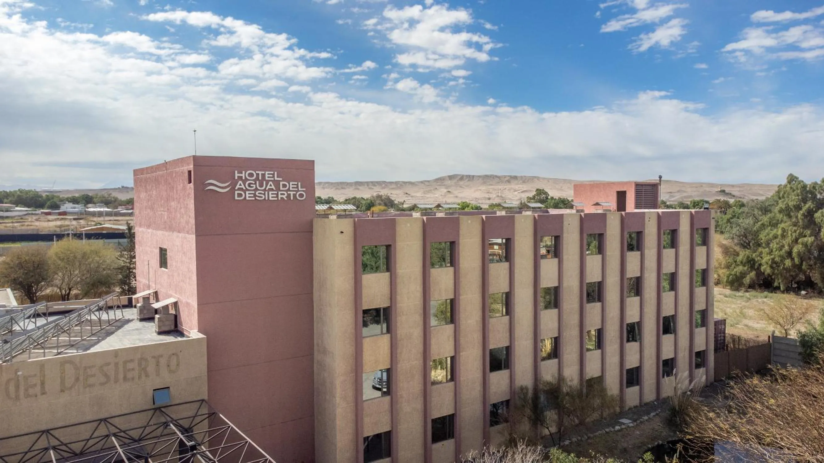 Property building in Hotel Agua del Desierto