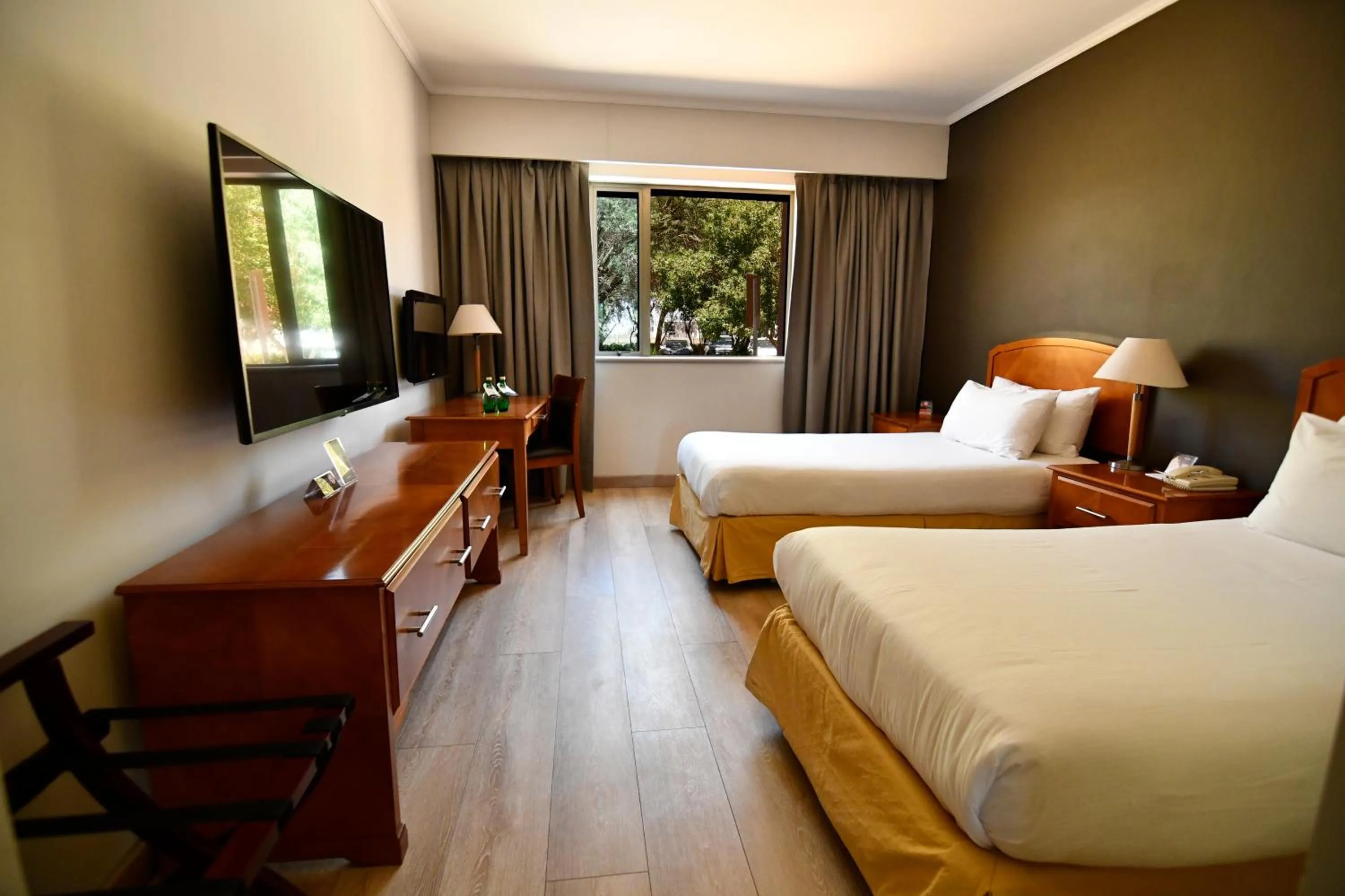 Bed in Hotel Agua del Desierto