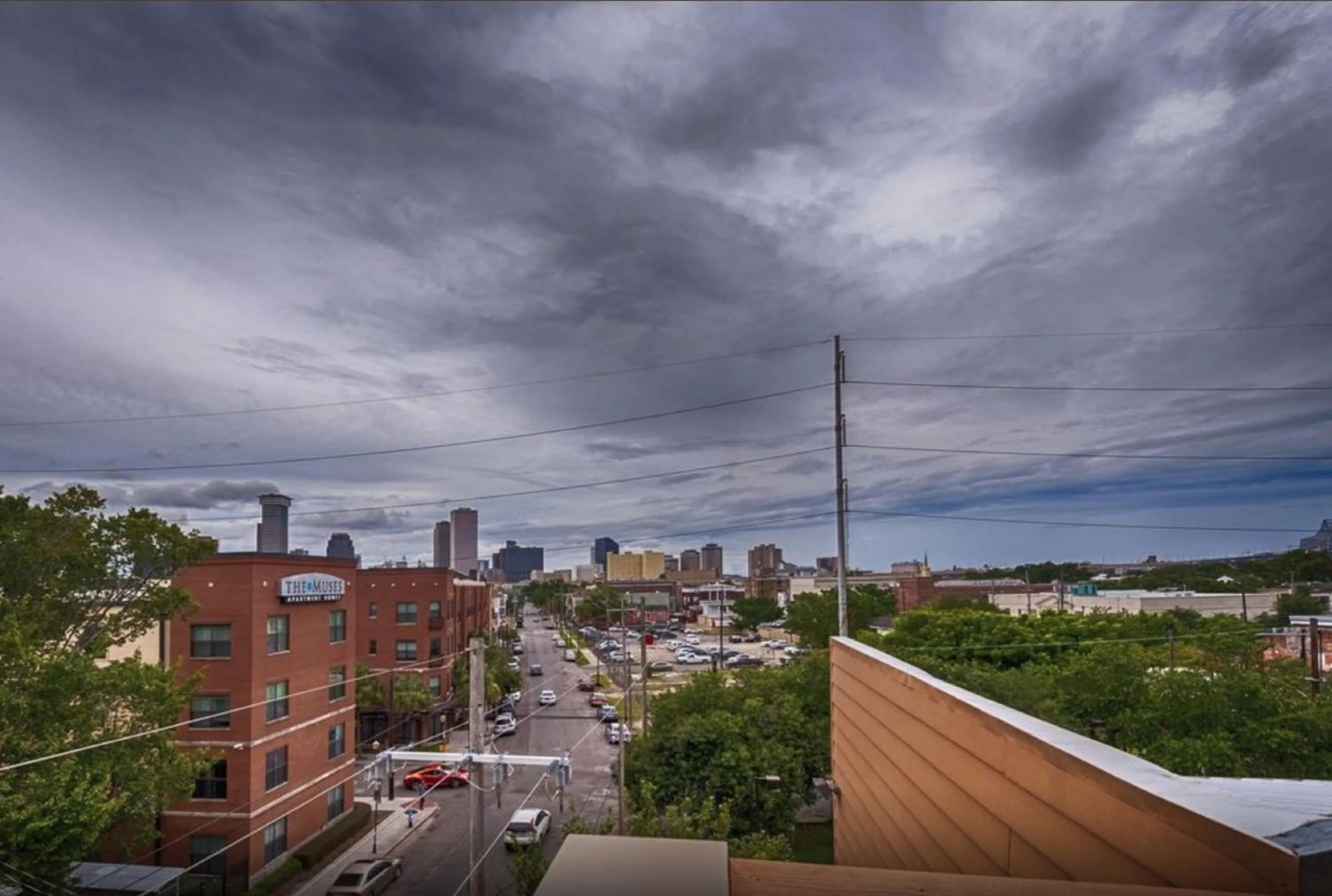 Street view in Spacious 4BR City Condo steps from St Charles Ave