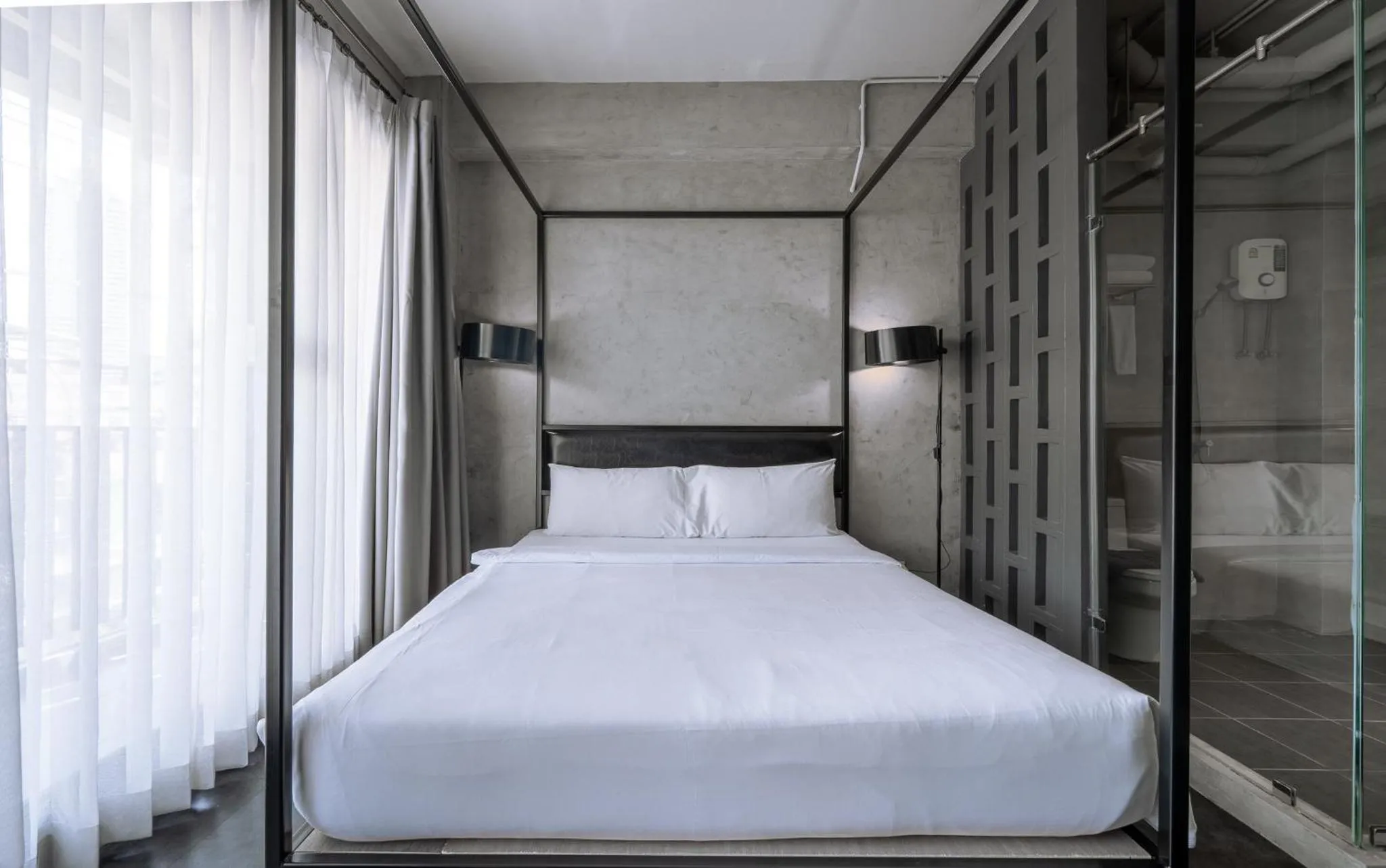 Bedroom, Bed in Palette The Ex Capital Hotel Bangkok