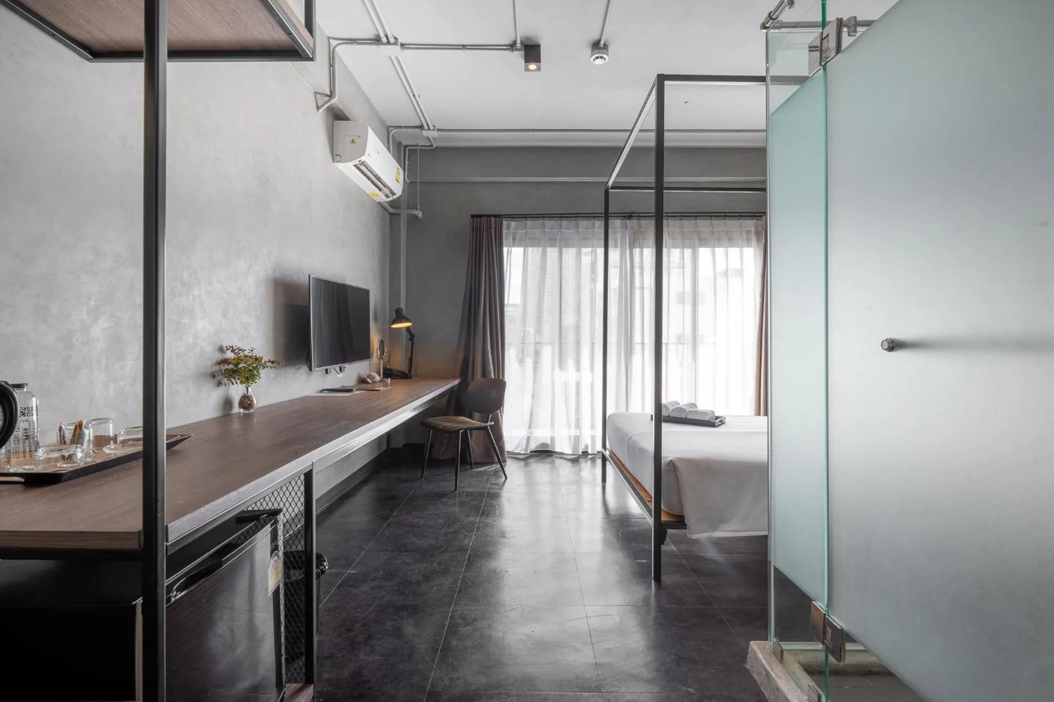 Bedroom in Palette The Ex Capital Hotel Bangkok