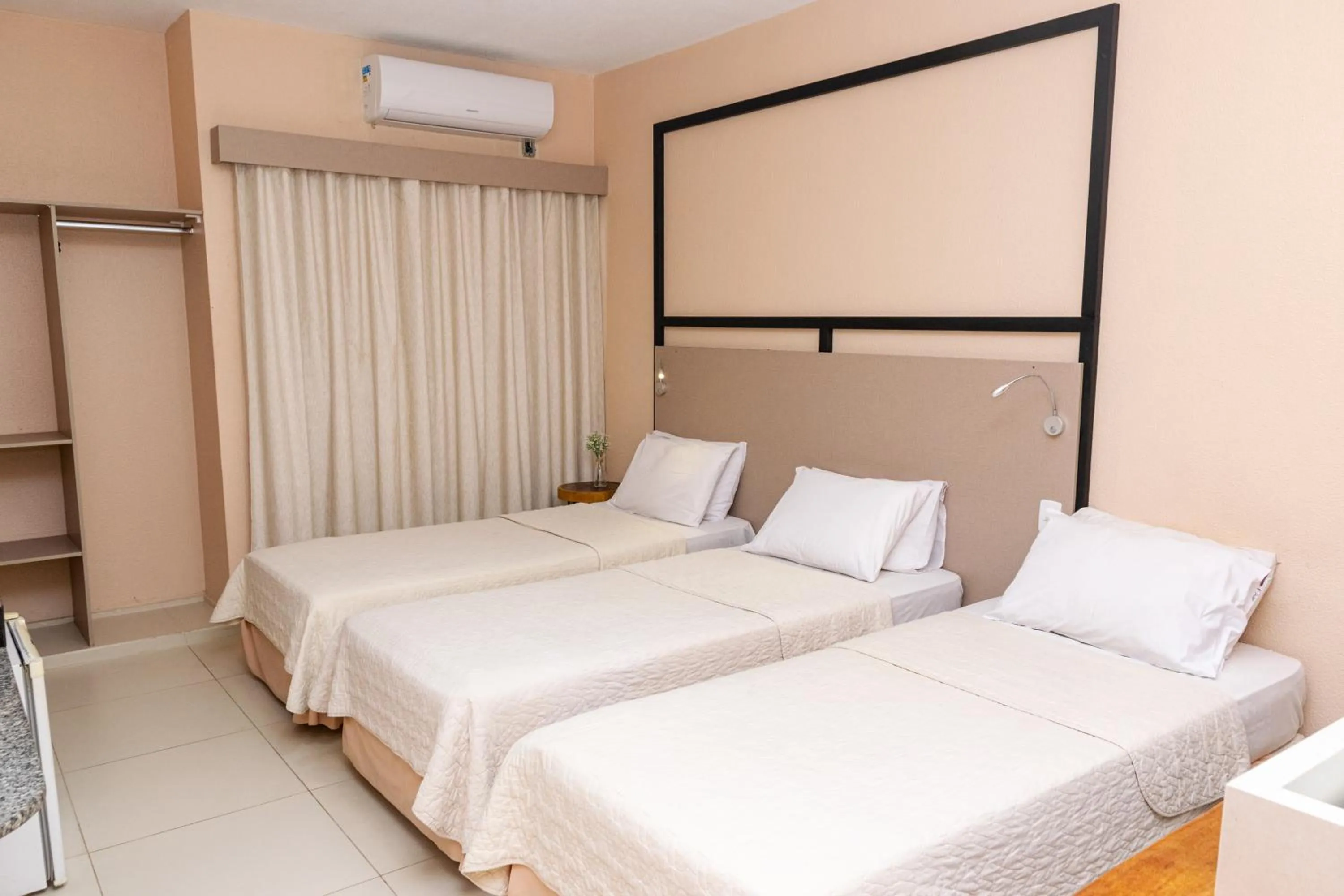 Bedroom, Bed in Arrey Fórmula Hotel - Teresina