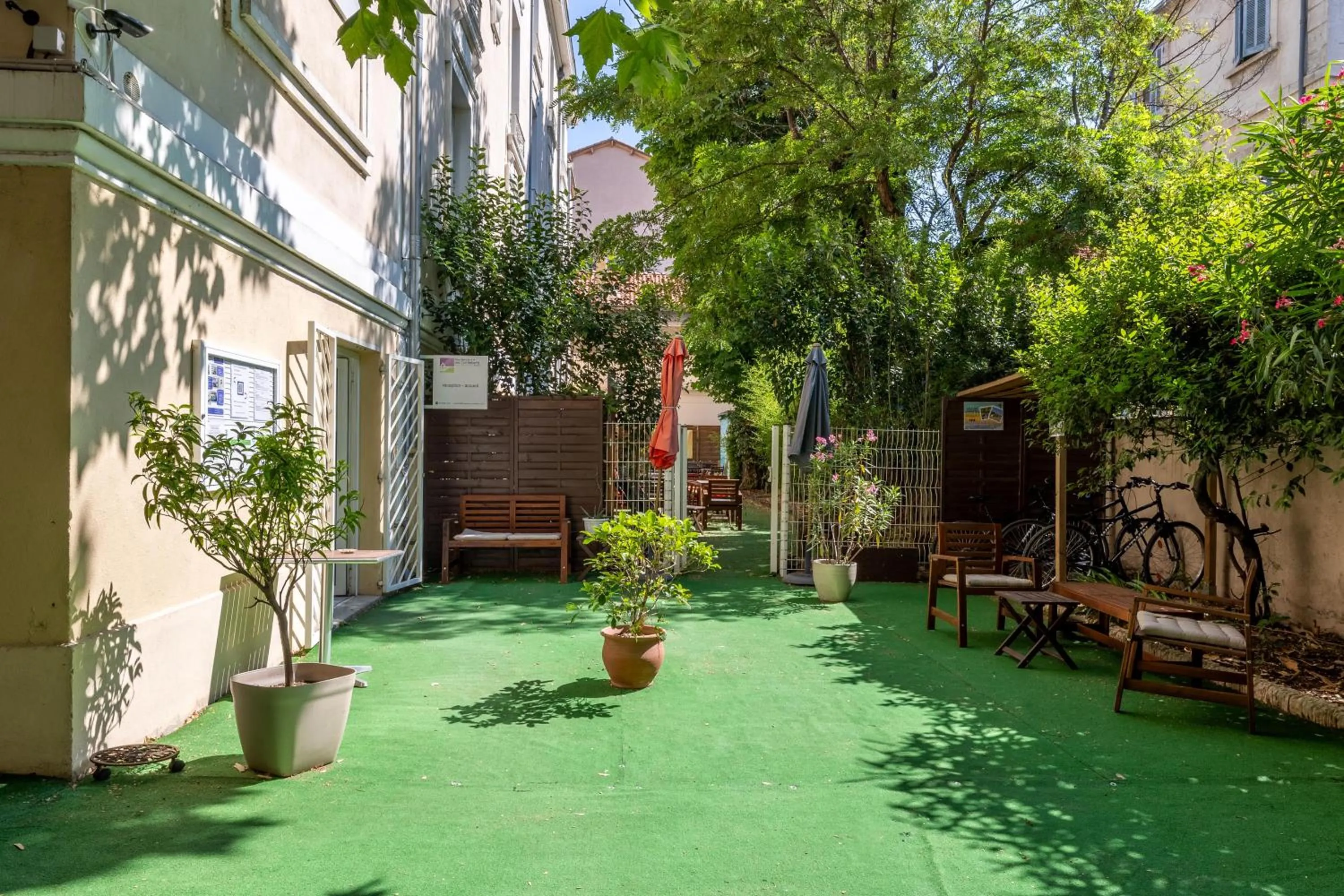 Garden in Résidence Les Cordeliers