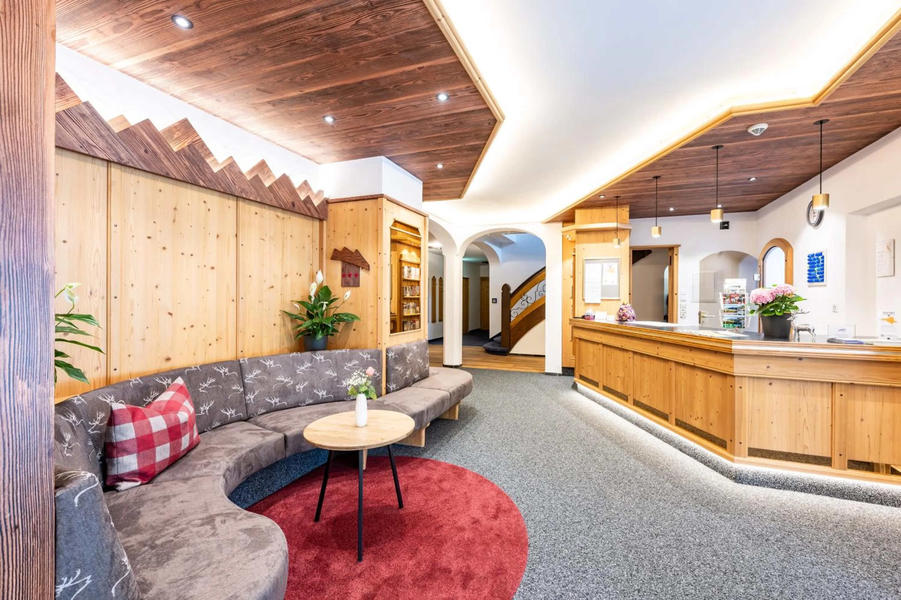 Lobby or reception in Hotel garni Kappeler-Haus