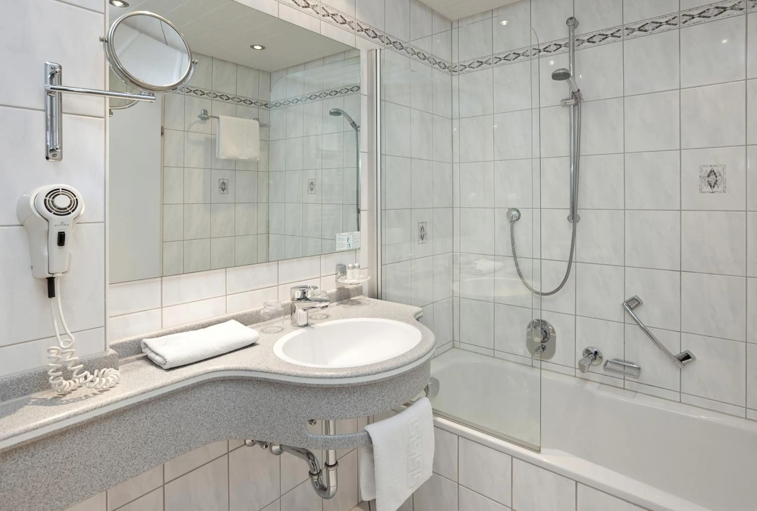 Bathroom in Hotel garni Kappeler-Haus