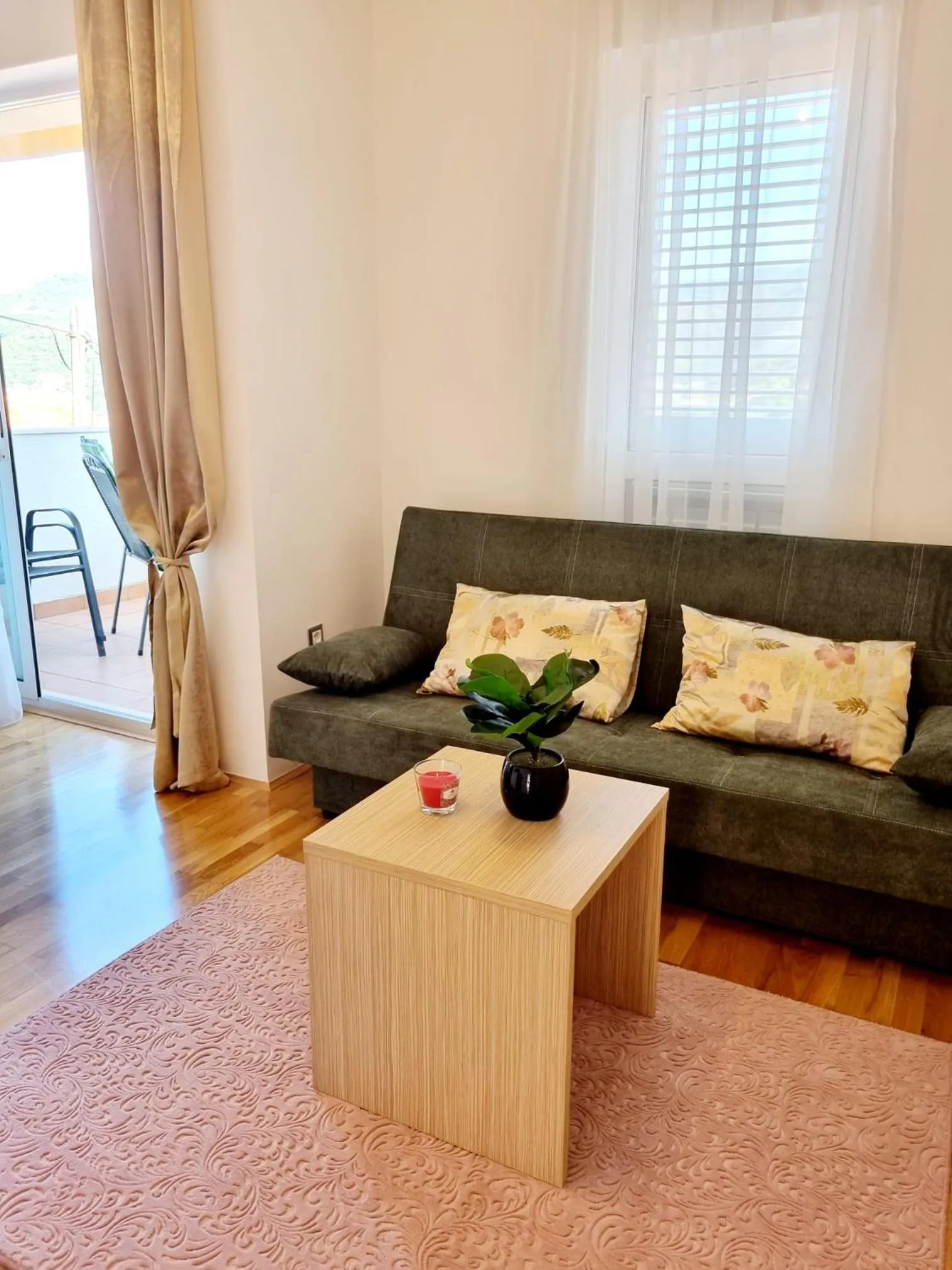 Living room in Villa Lanterna