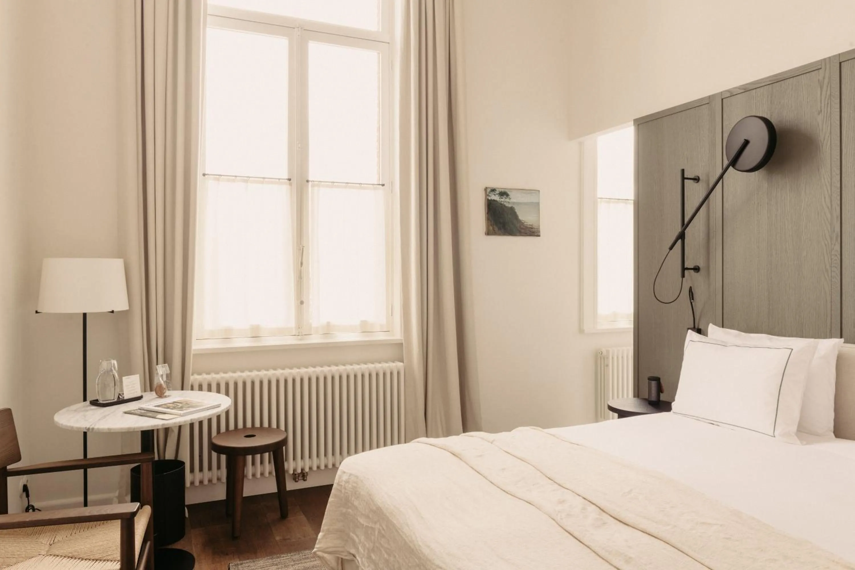 Bedroom, Bed in august