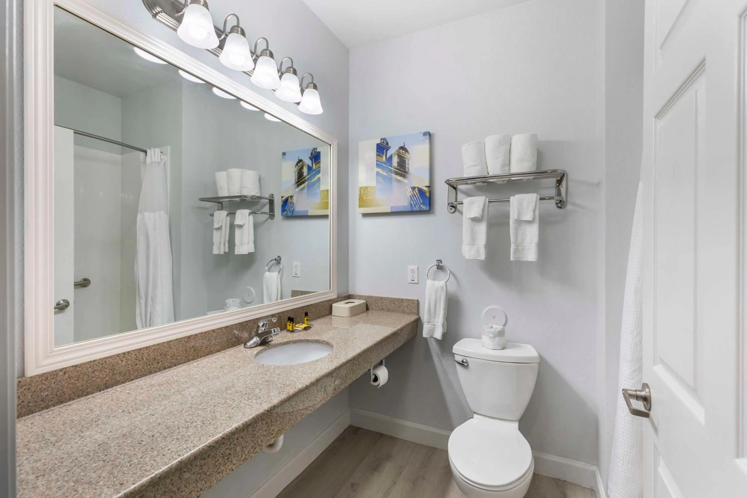 Bathroom in Best Western Plus MidAmerica Hotel