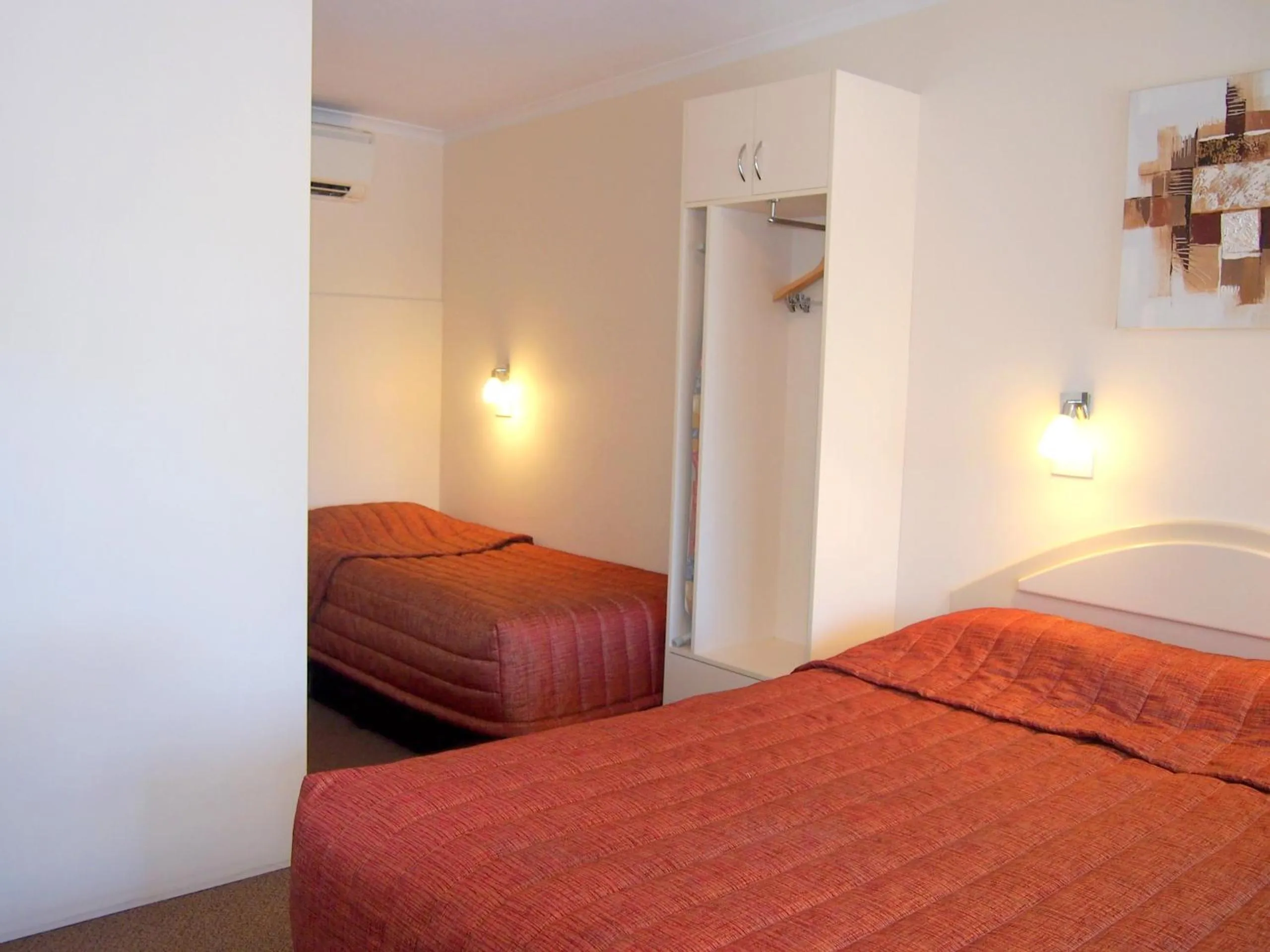 Bedroom, Bed in Murray River Motel