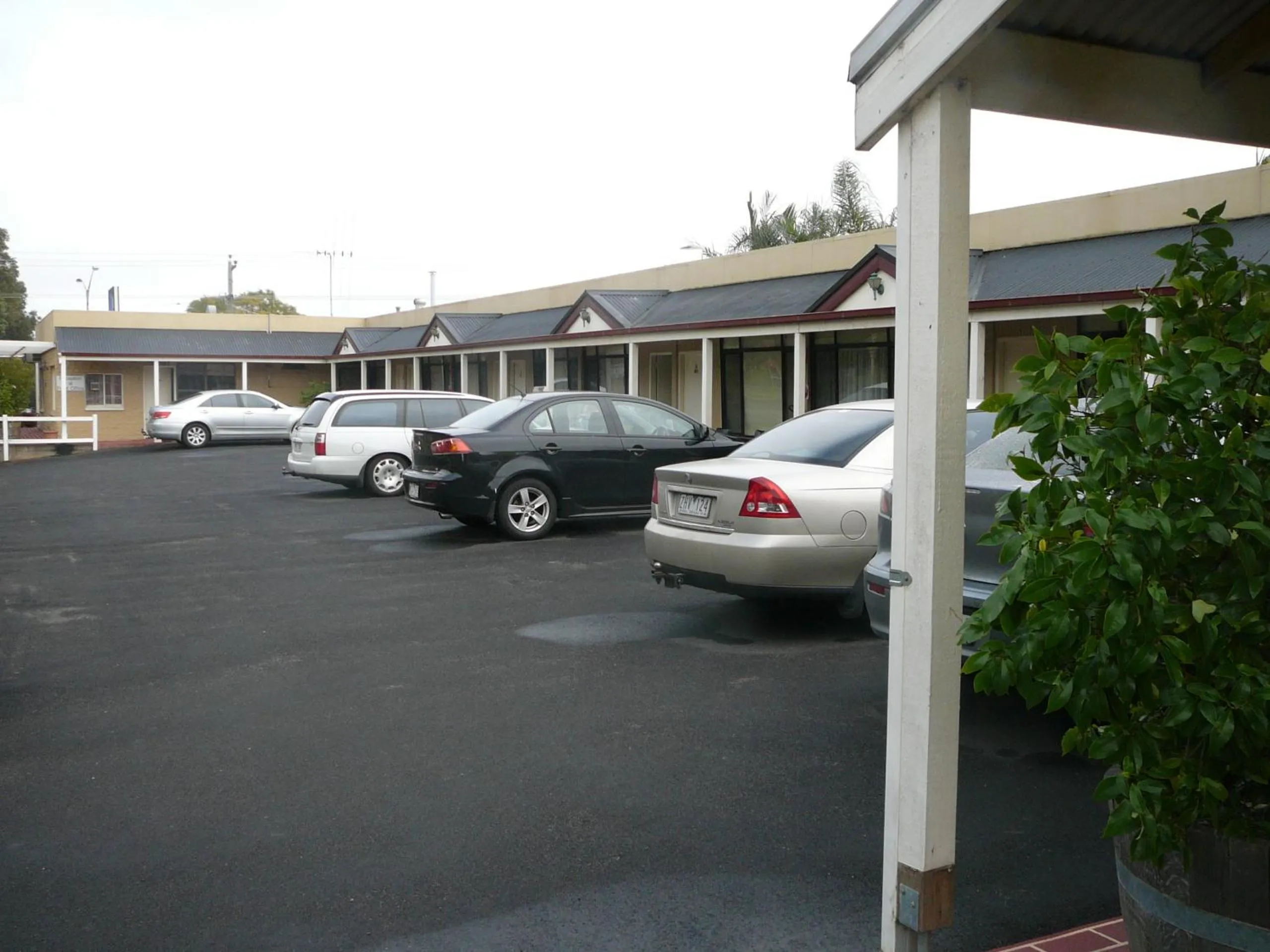Decorative detail in Murray River Motel