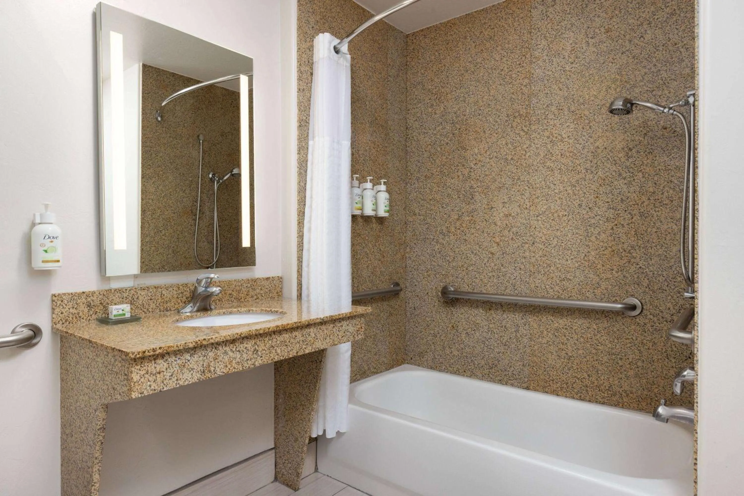 Bathroom in La Quinta by Wyndham Bakersfield North