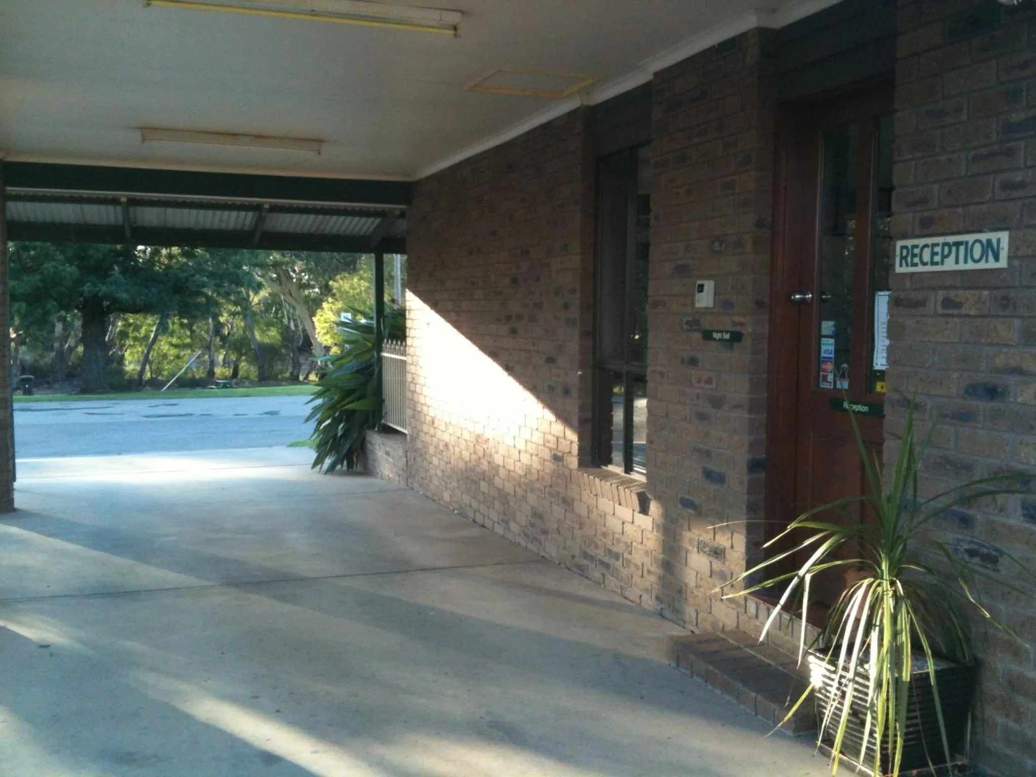 Lobby or reception in Tooleybuc Motel