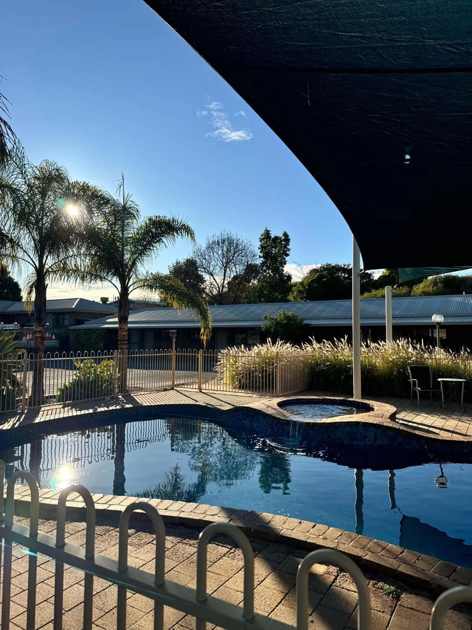 Garden in Tooleybuc Motel