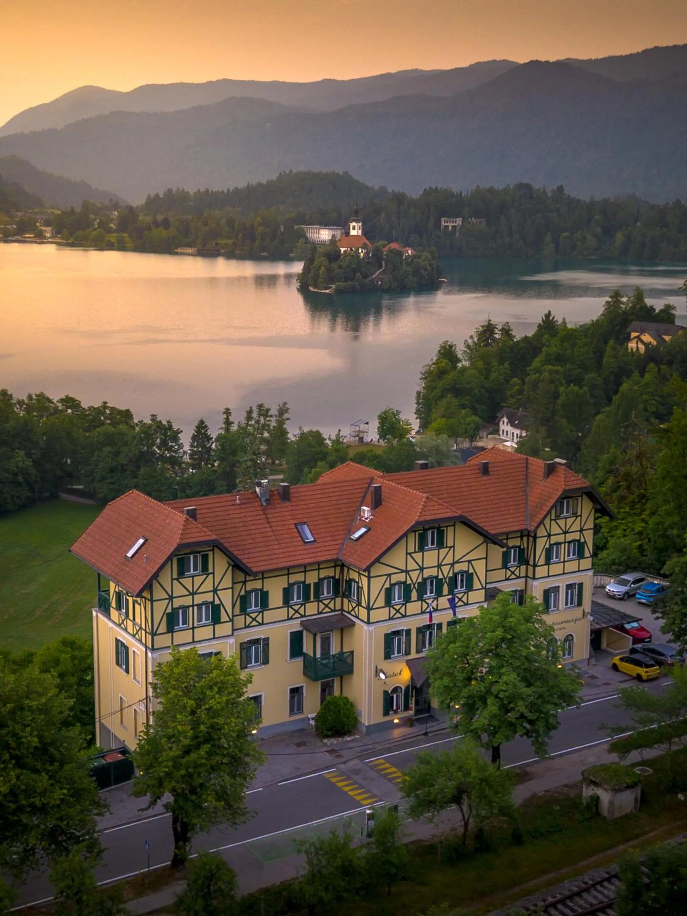 Property building in Hotel Triglav