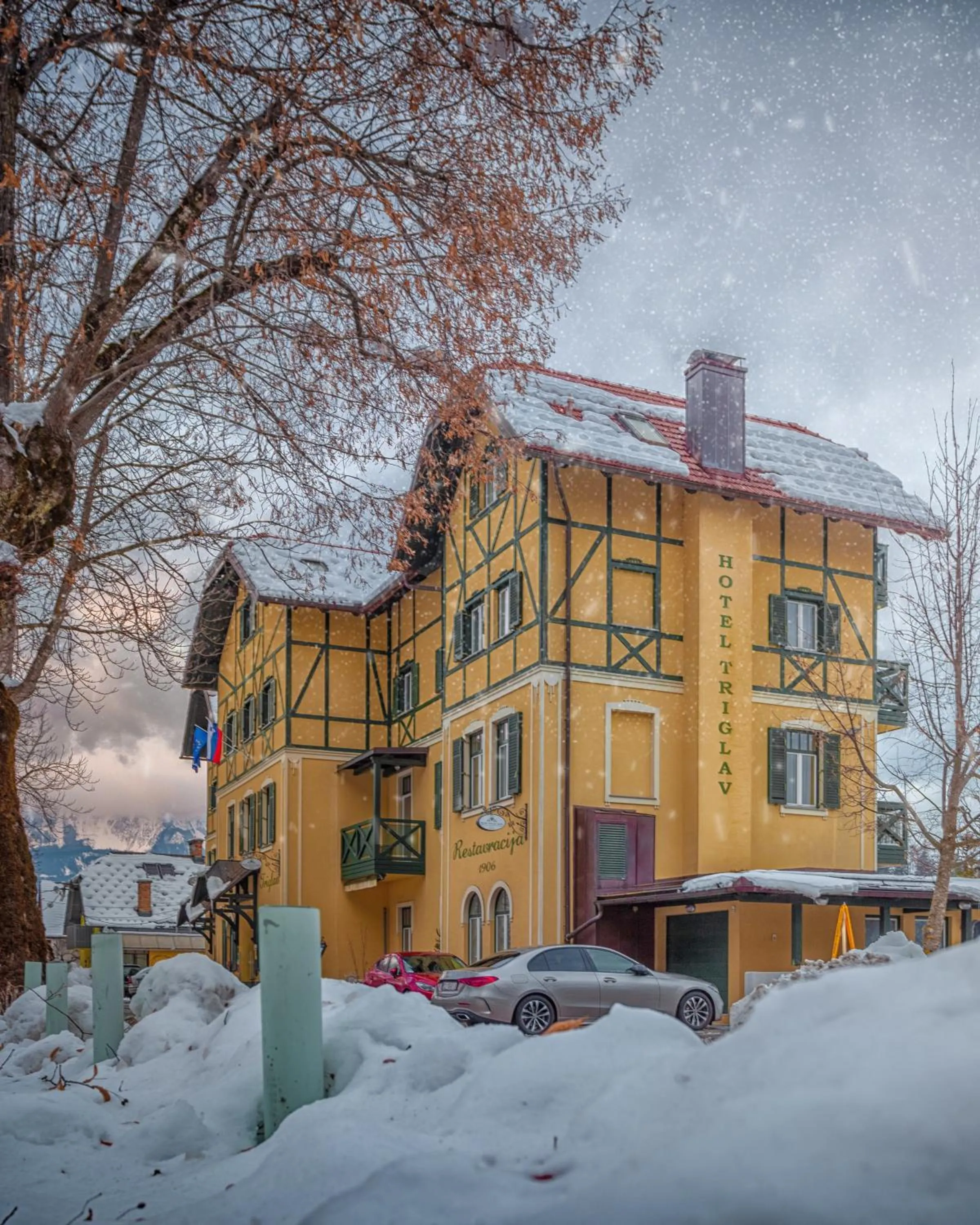 Property building in Hotel Triglav