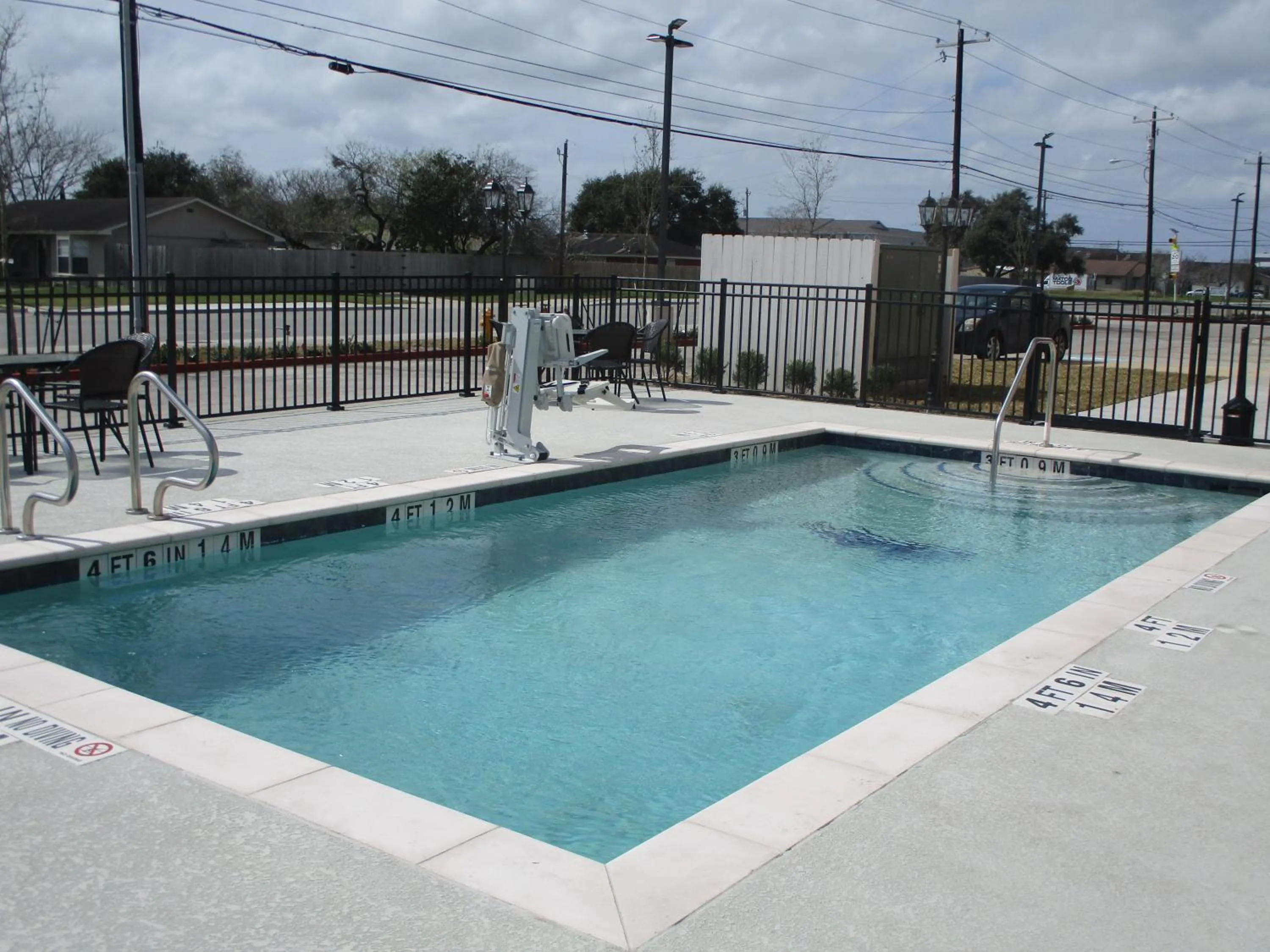Swimming pool in Motel 6-Corpus Christi, TX