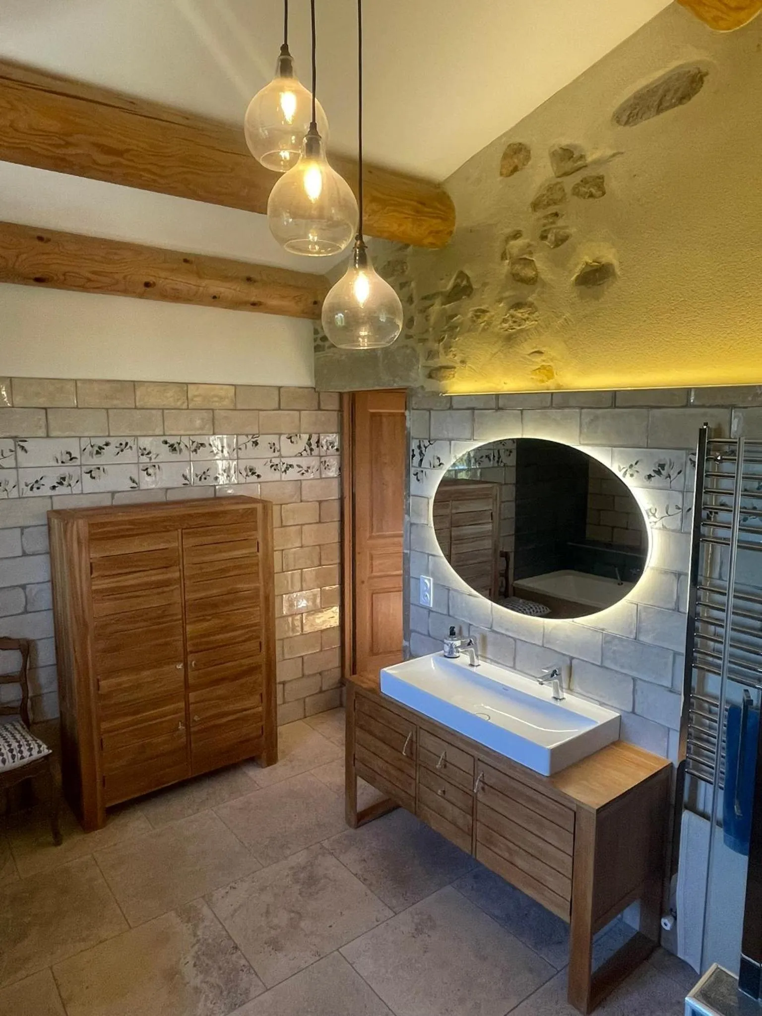 Bathroom in Les Yourtes de Provence