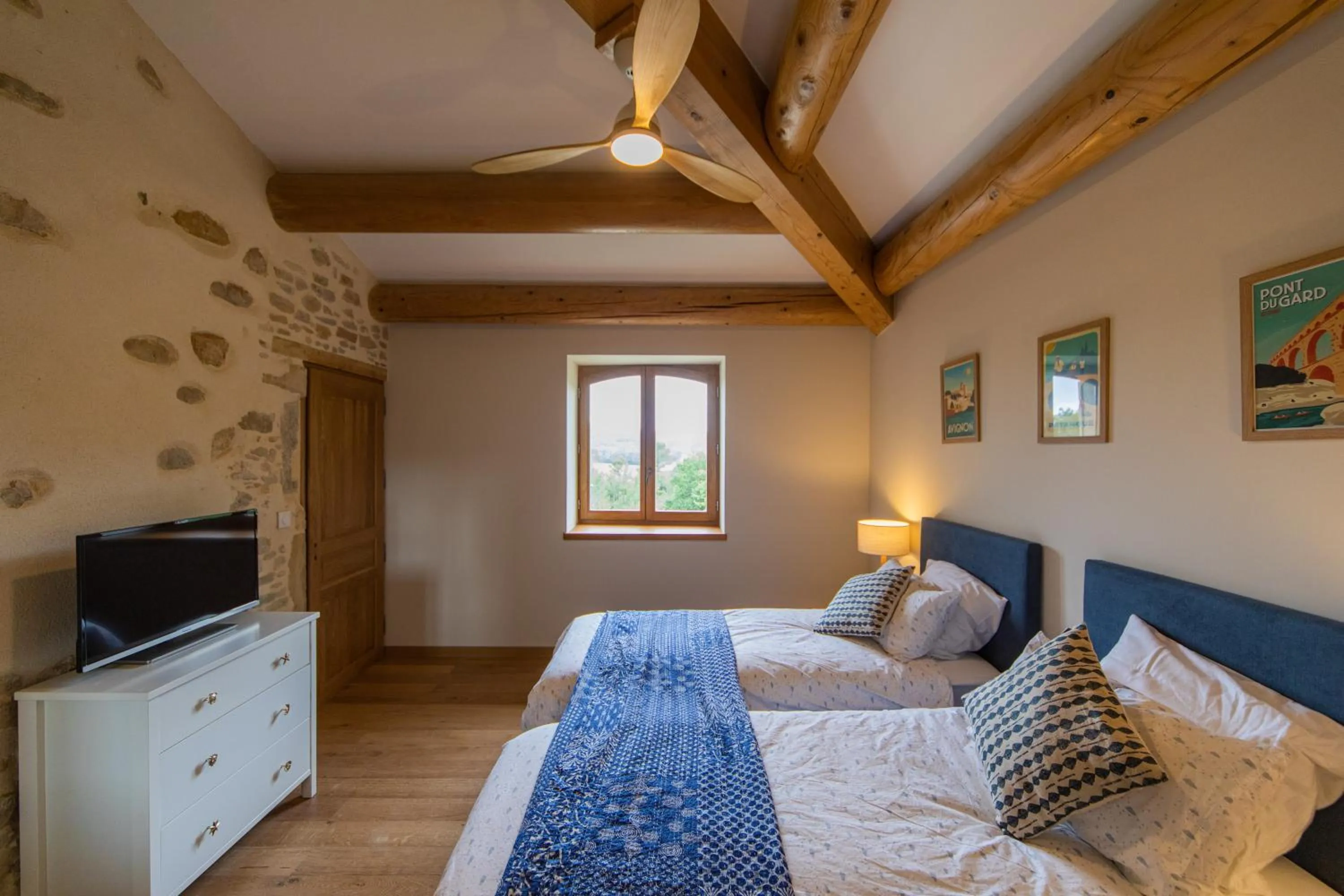 Bedroom, Bed in Les Yourtes de Provence