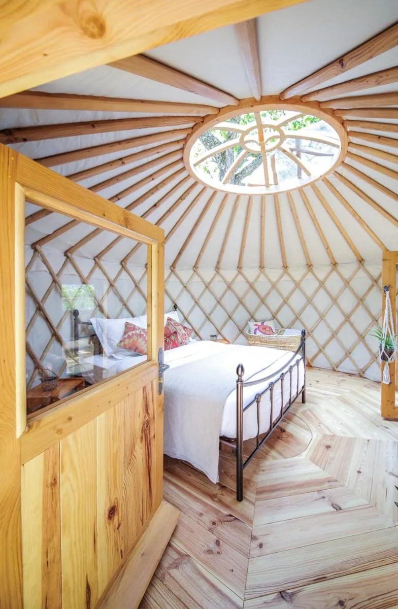 Bed in Les Yourtes de Provence