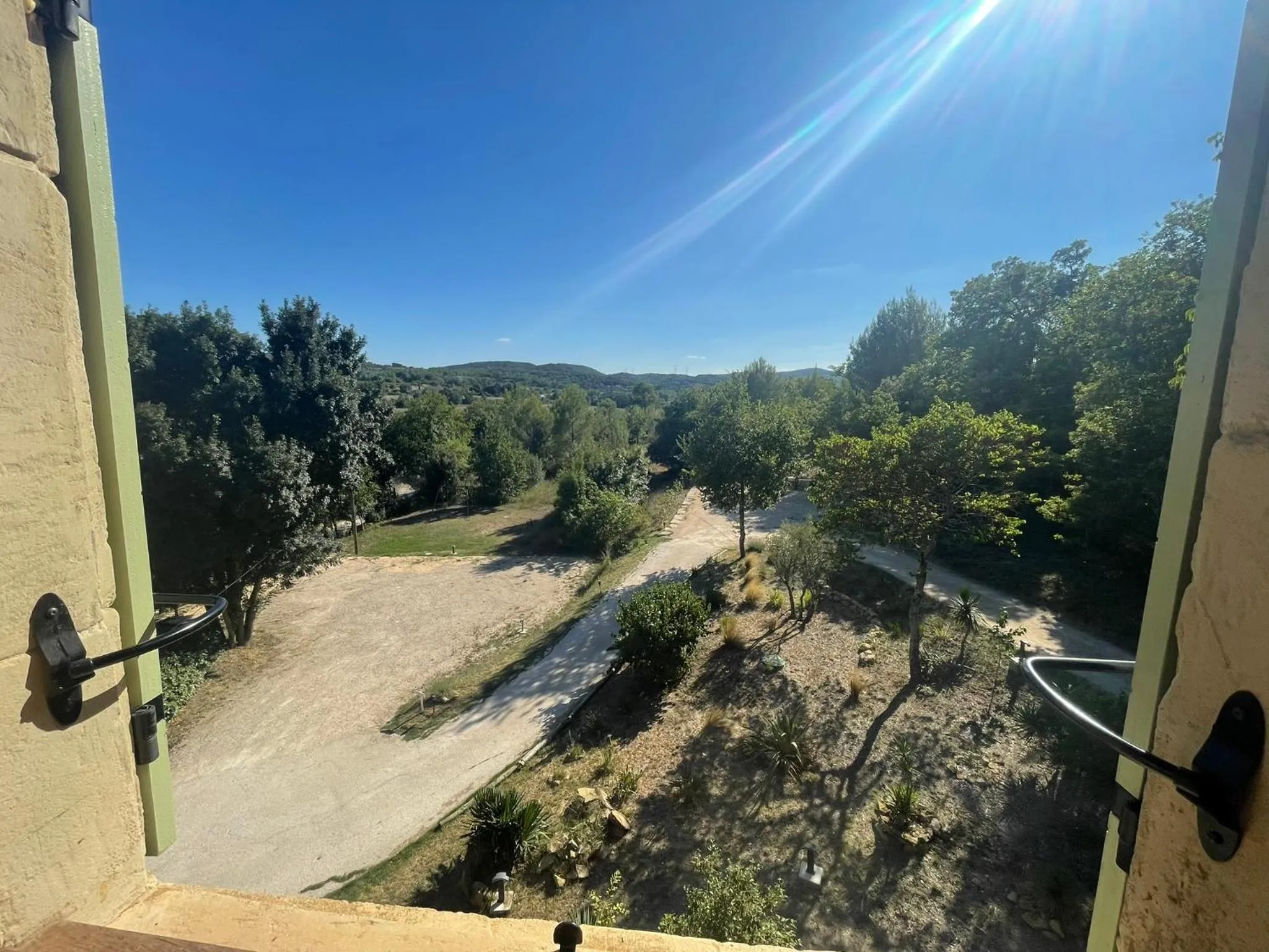 Natural landscape in Les Yourtes de Provence