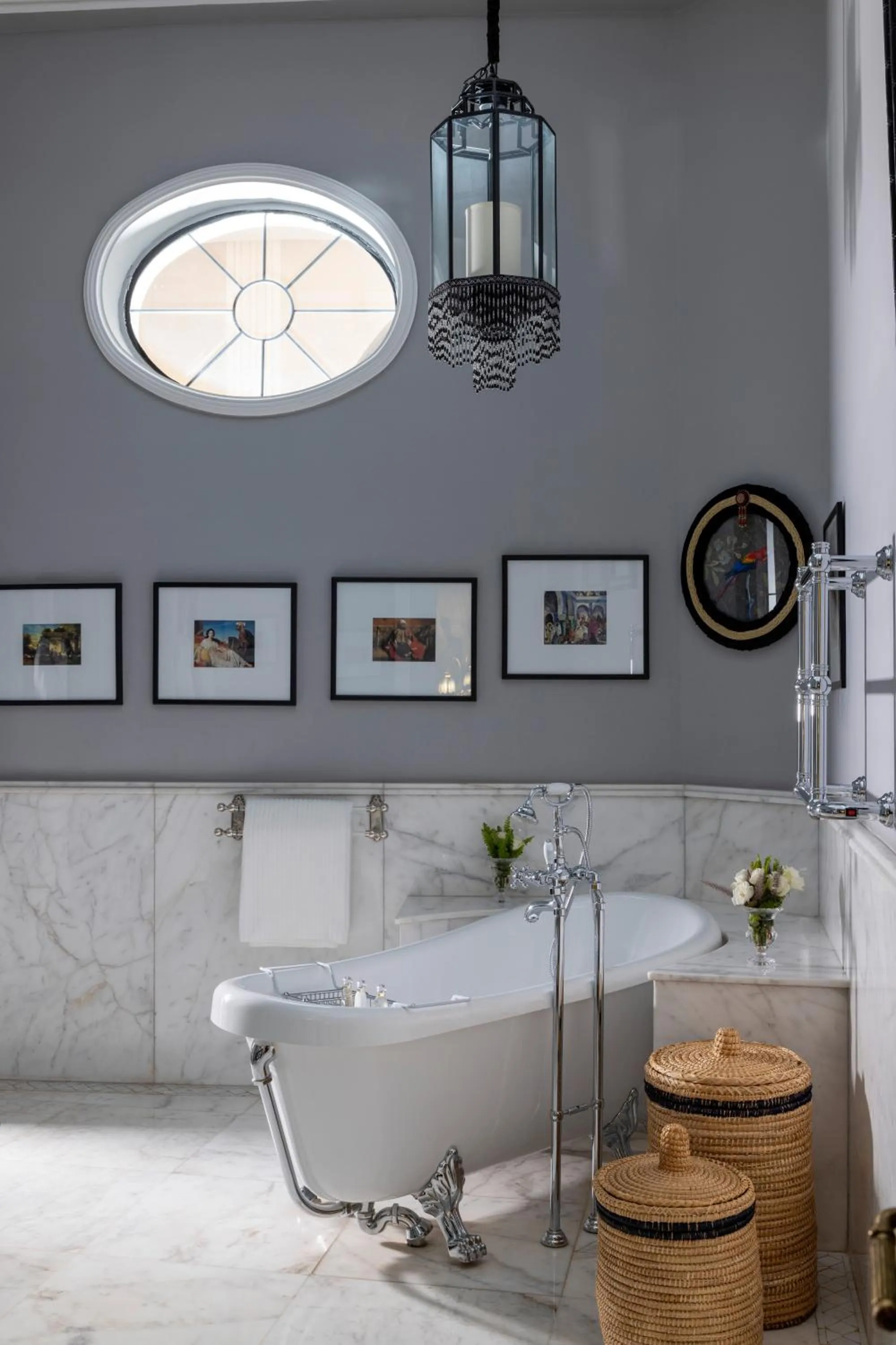 Bathroom in Palais Ronsard Relais & Chateaux