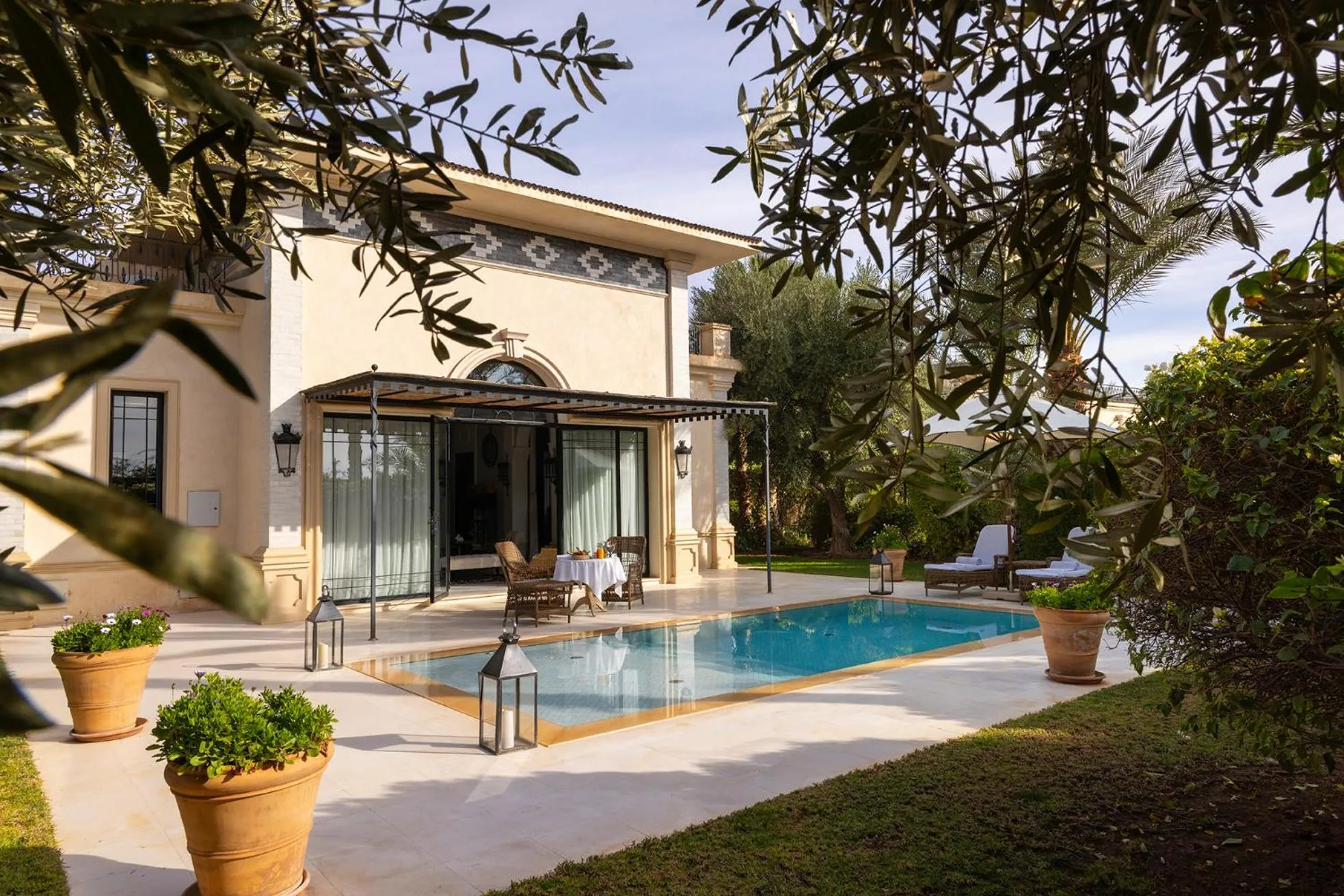 Garden in Palais Ronsard Relais & Chateaux