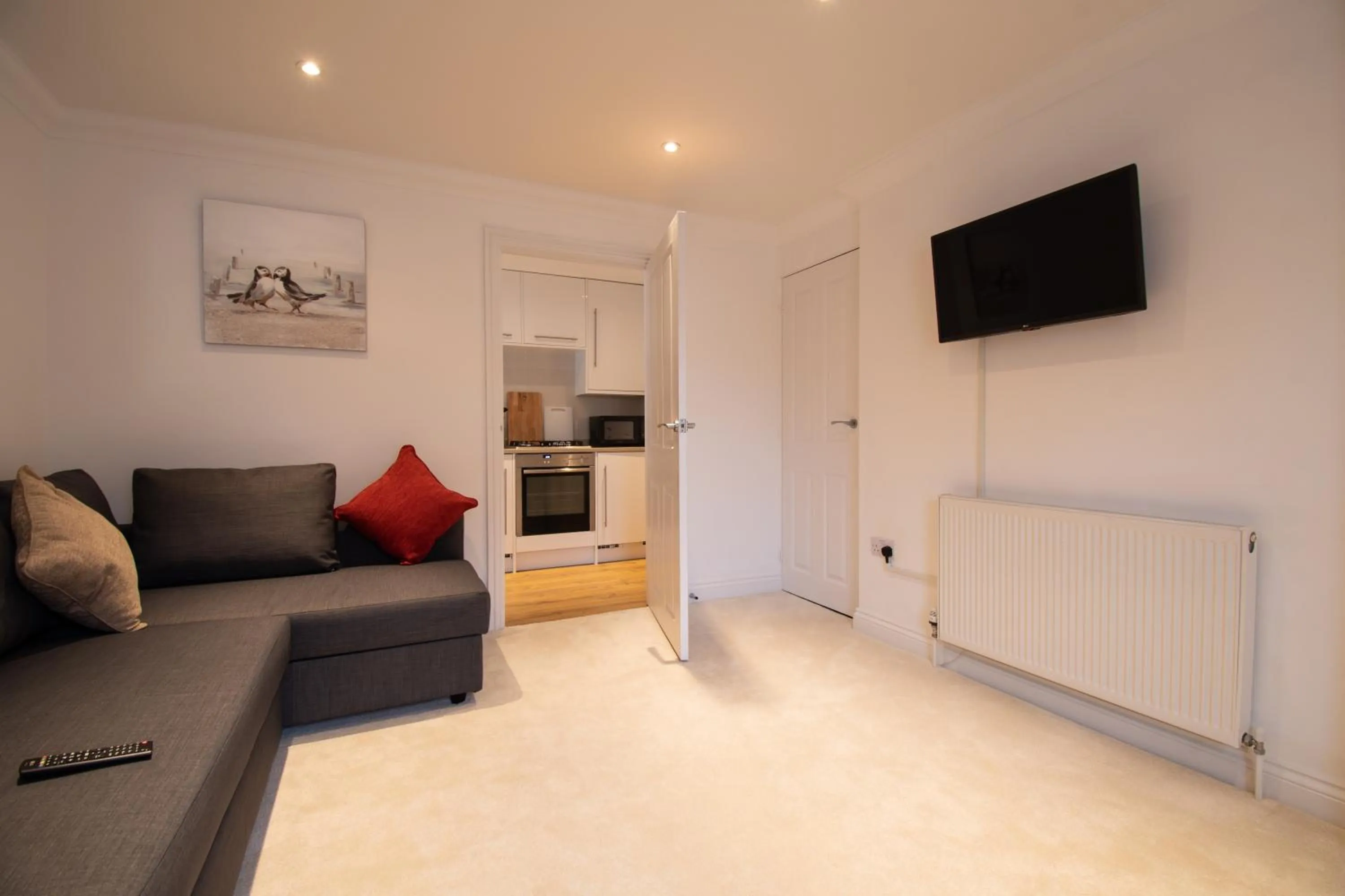 Living room in Wakeford Cottage