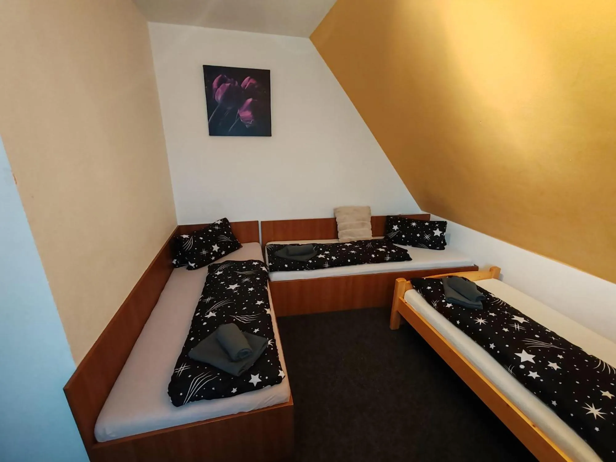 Bed in Restaurace a penzion Lutena